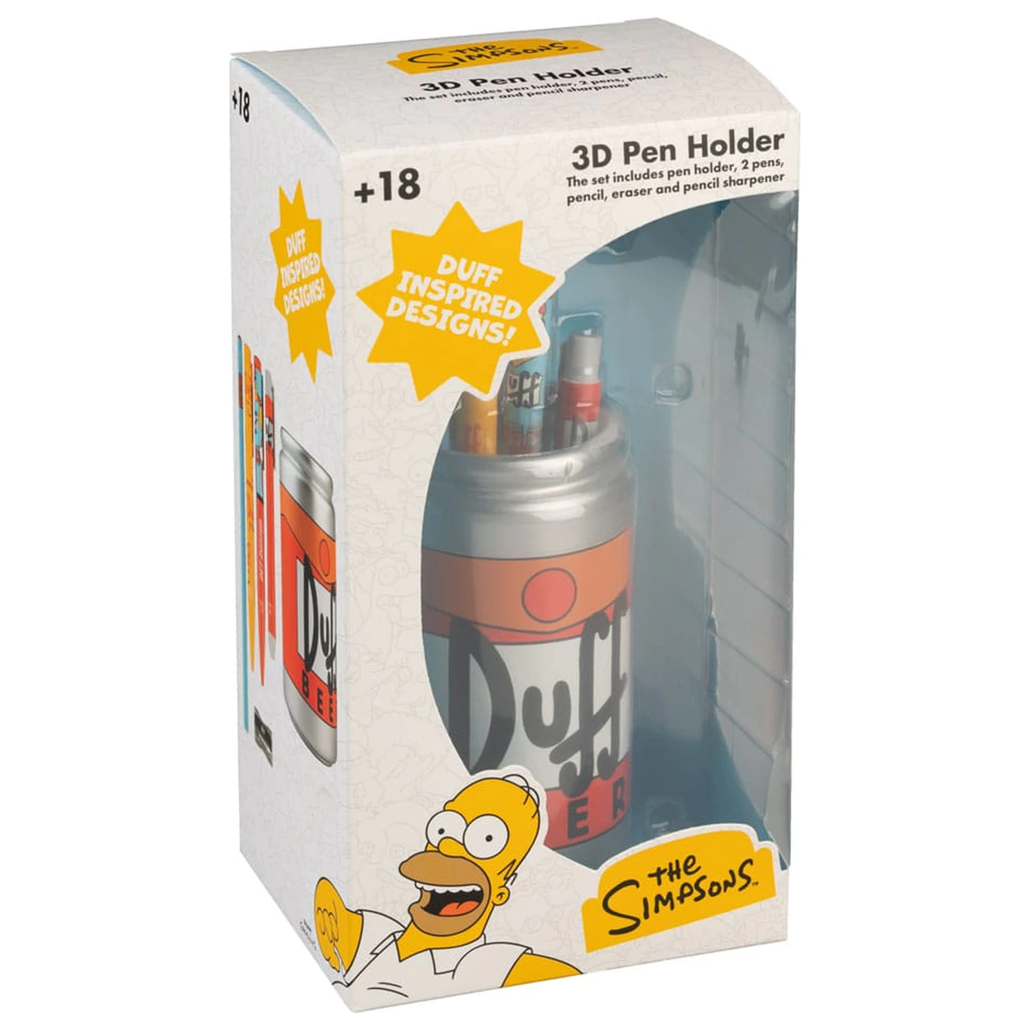 Držáky na tužky + tužky The Simpsons fotografii produktu