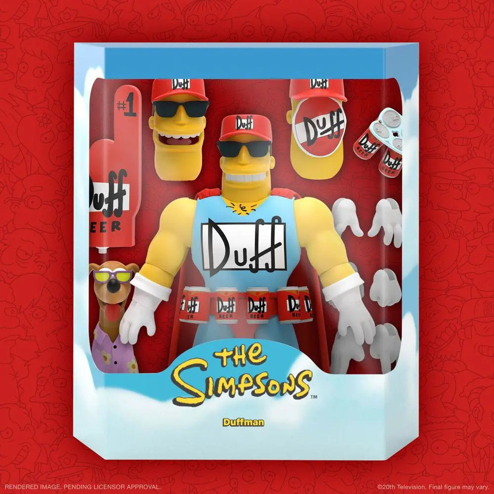 The Simpsons Ultimates akční figurka Duffman 18 cm fotografii produktu