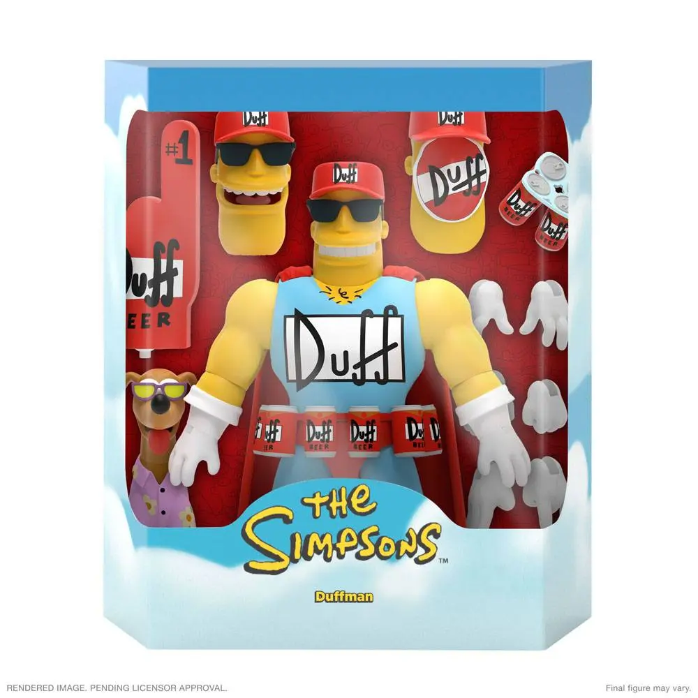 The Simpsons Ultimates akční figurka Duffman 18 cm fotografii produktu