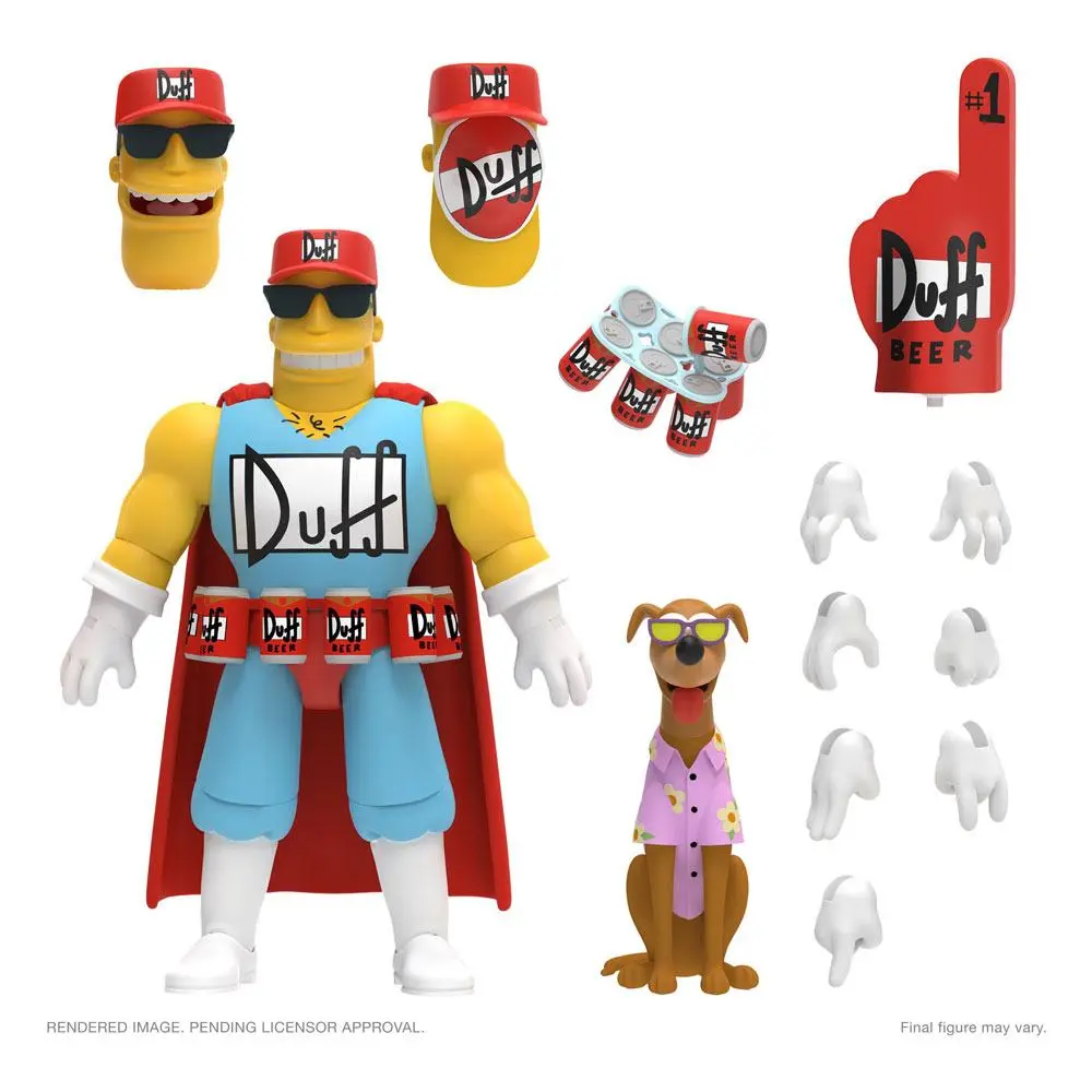 The Simpsons Ultimates akční figurka Duffman 18 cm fotografii produktu