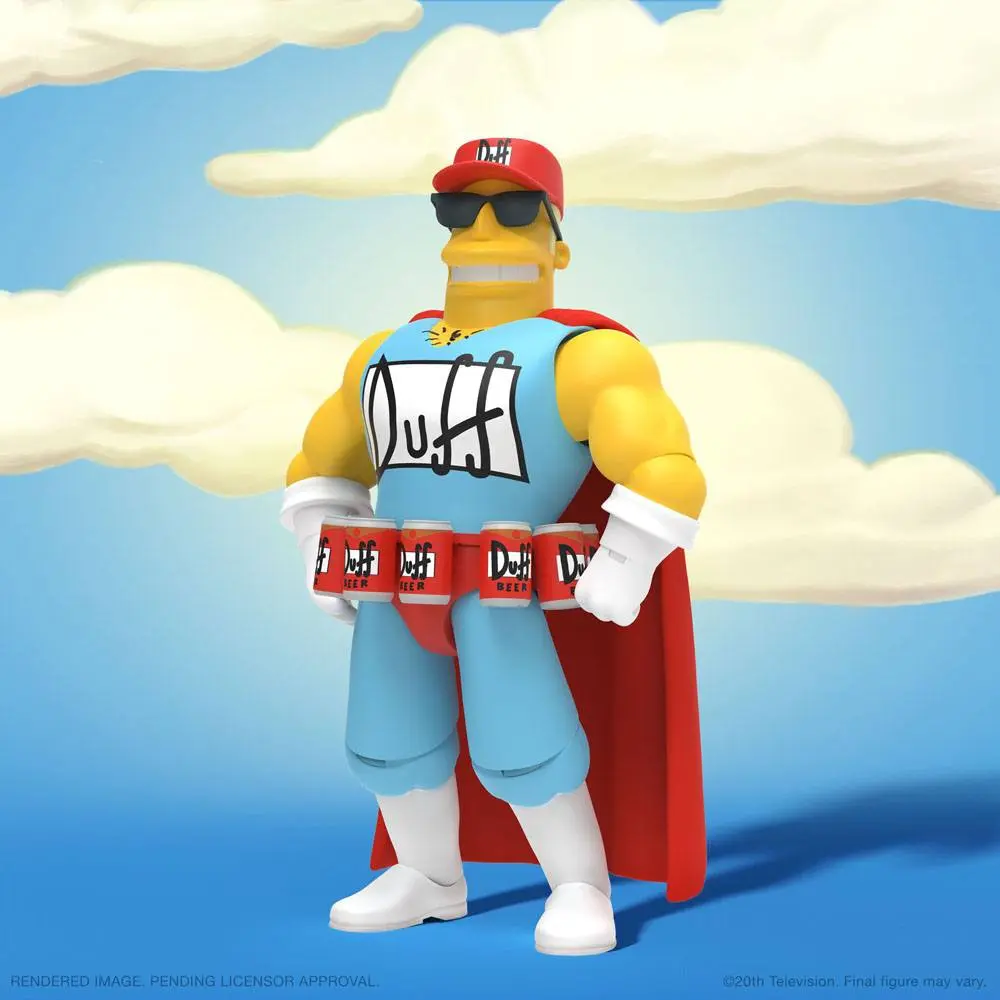 The Simpsons Ultimates akční figurka Duffman 18 cm fotografii produktu