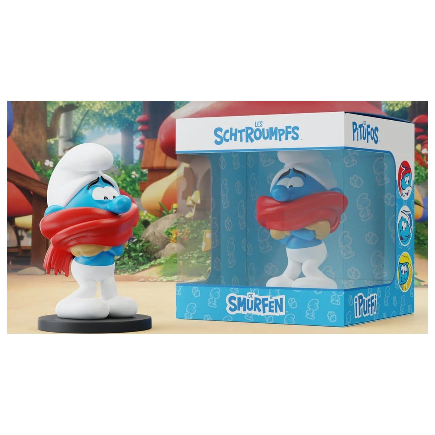 The Smurfs Soška Chilly Smurf 12 cm fotografii produktu