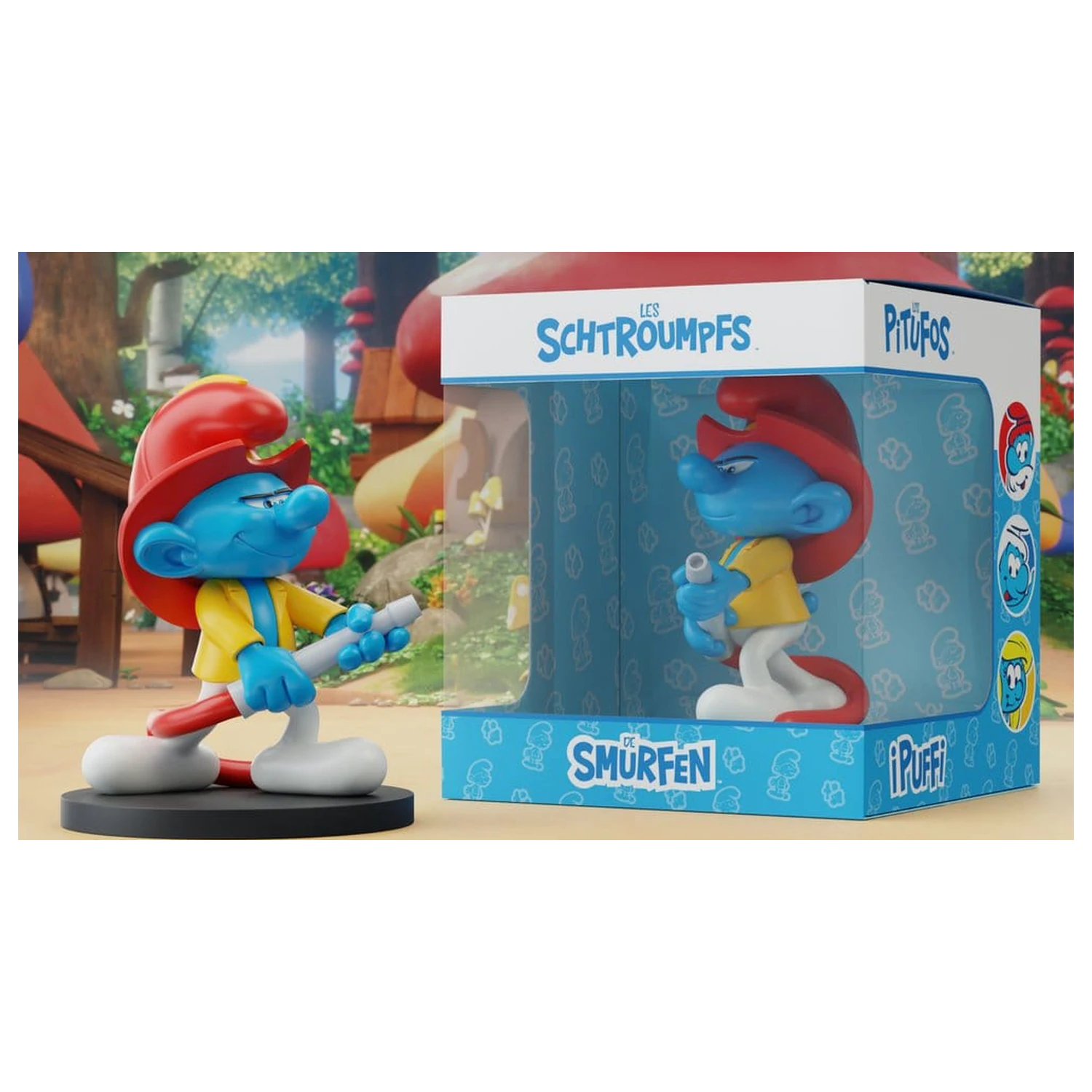 The Smurfs Soška Fireman Smurf 12 cm fotografii produktu