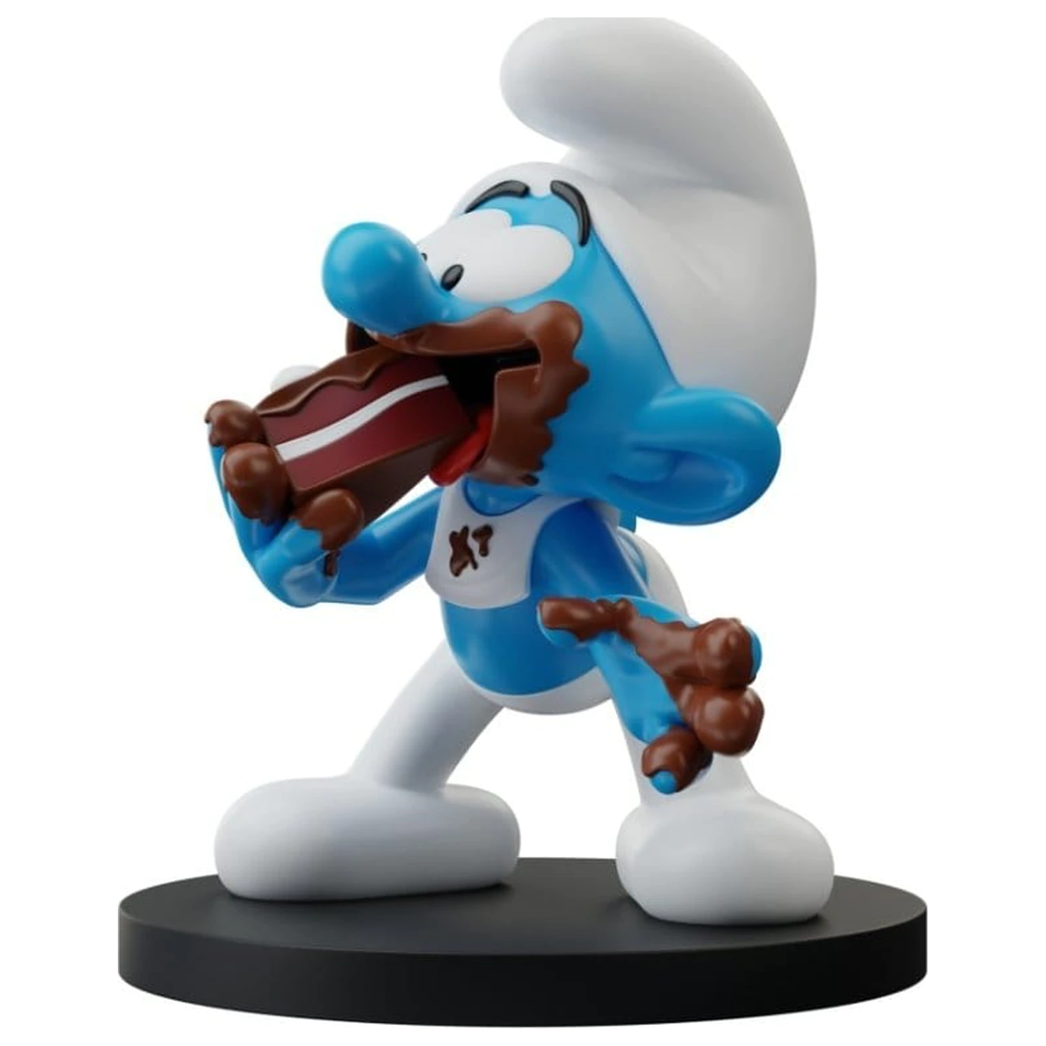 The Smurfs Soška Greedy Smurf 10 cm fotografii produktu