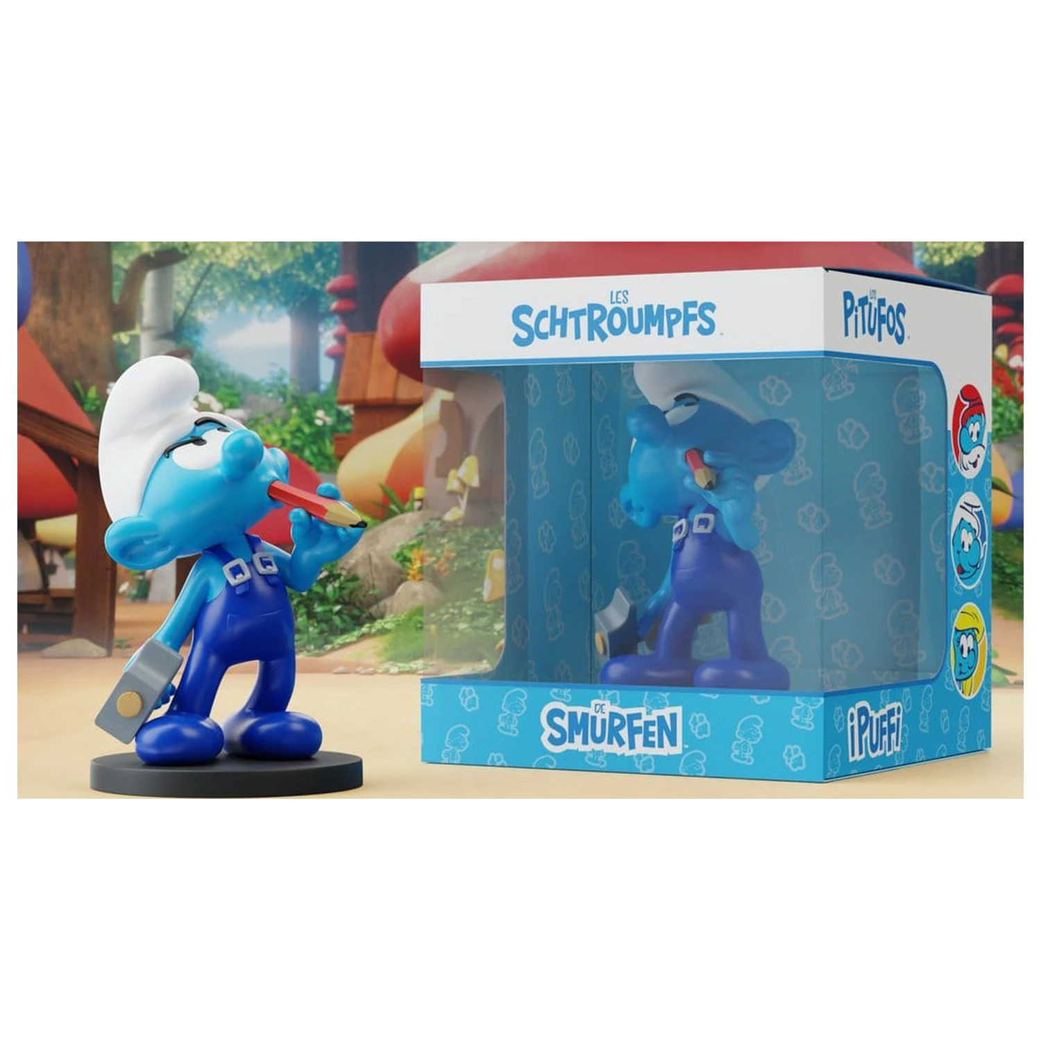 The Smurfs Soška Handy Smurf 11 cm fotografii produktu