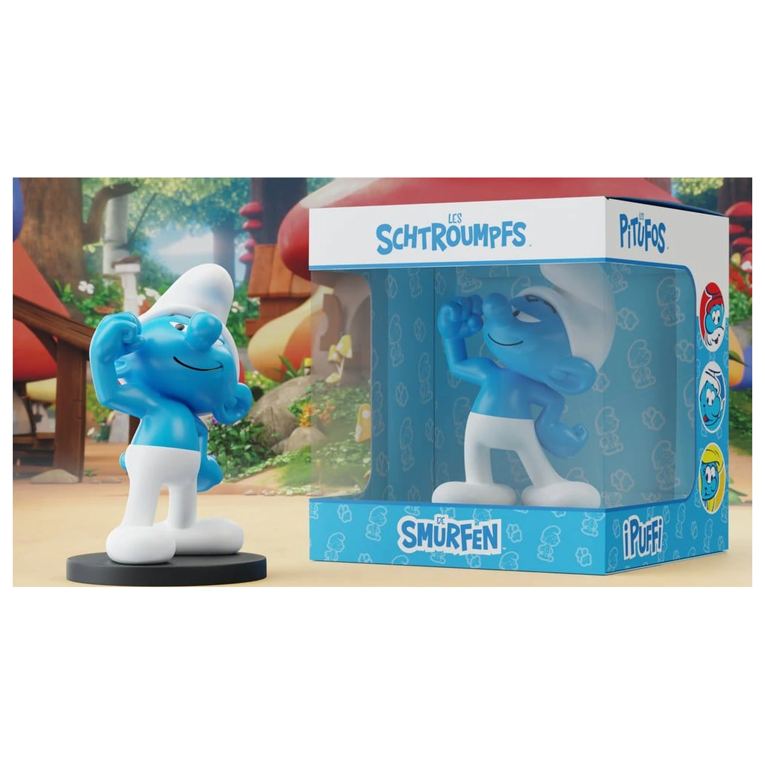 The Smurfs Soška Hefty Smurf 11 cm fotografii produktu
