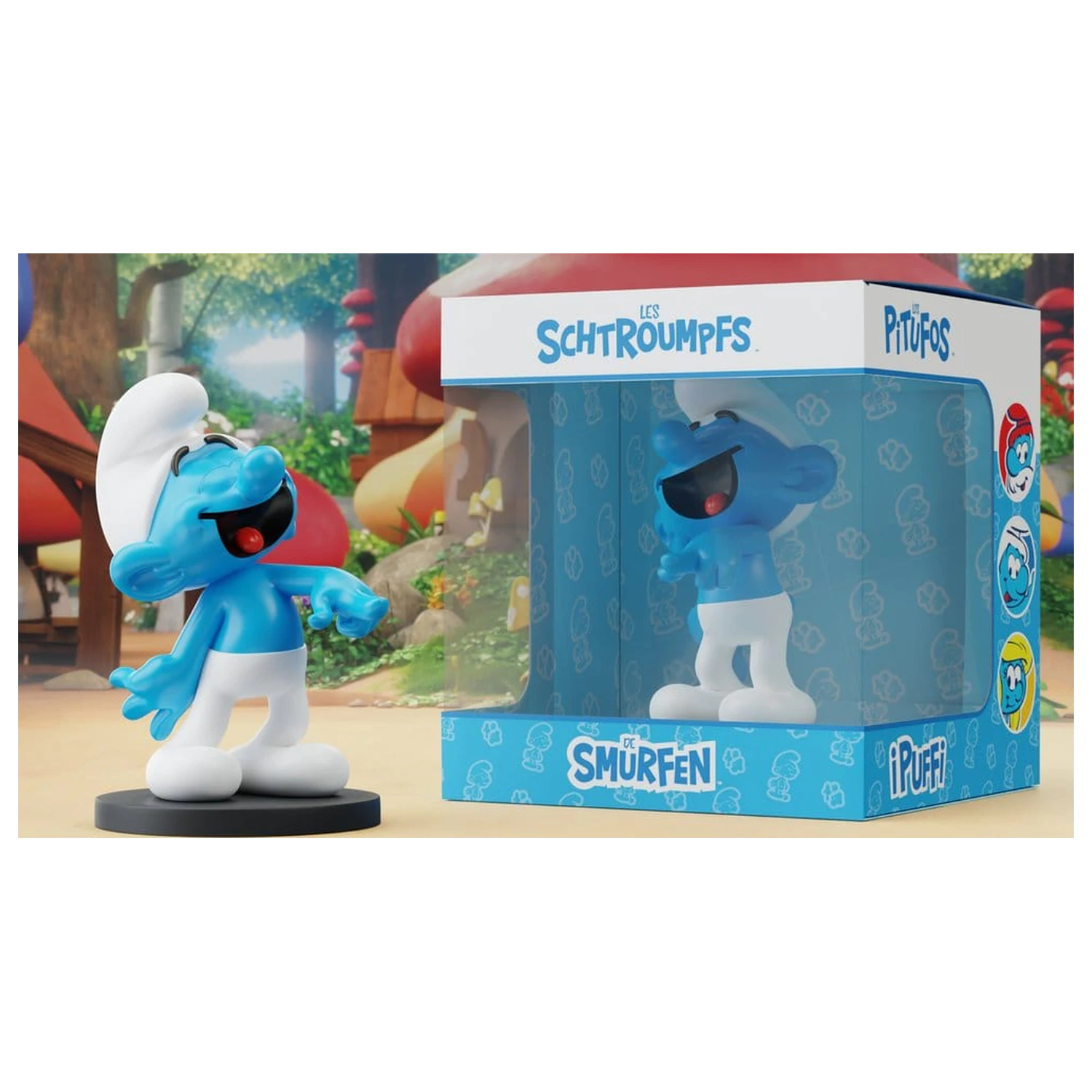 The Smurfs Soška Jokey Smurf 11 cm fotografii produktu