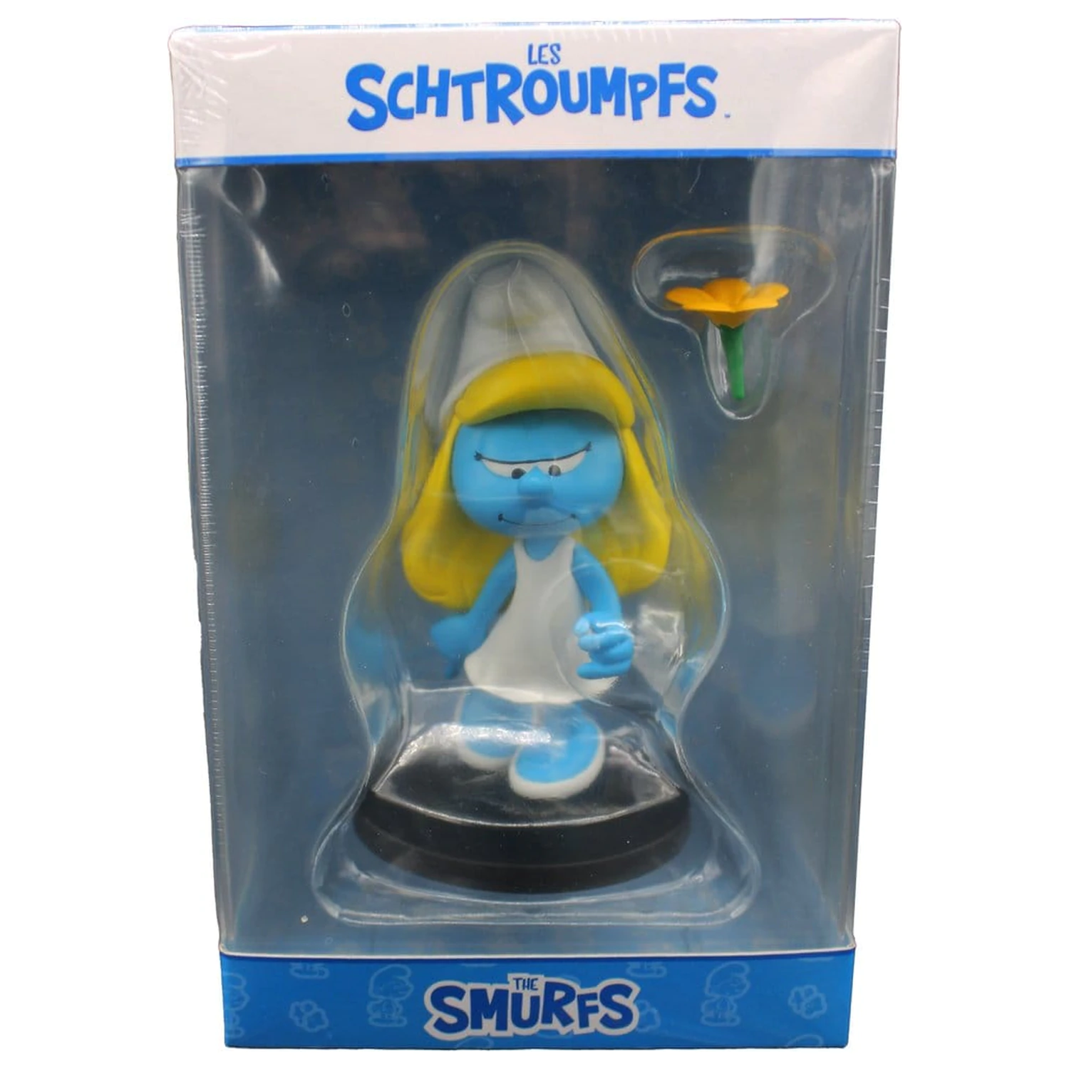 The Smurfs Soška Smurfette with Flower 12 cm fotografii produktu