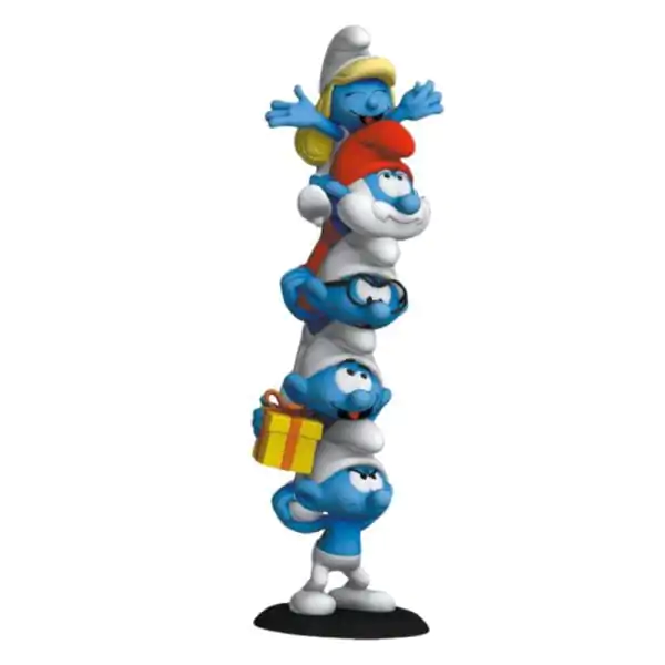 The Smurfs Resin Statue Smurfs Column Polychrome Edition 50 cmThe Smurfs Resin Socha Smurfs Column Polychrome Edition 50 cm fotografii produktu