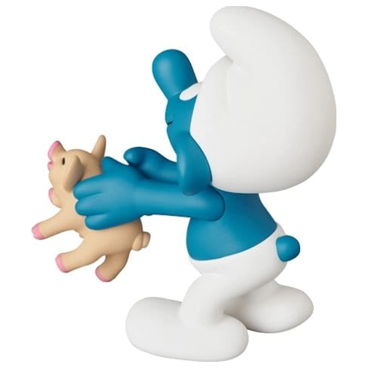 The Smurfs UDF Mini Figurka Smurf s prasetem 8 cm fotografii produktu