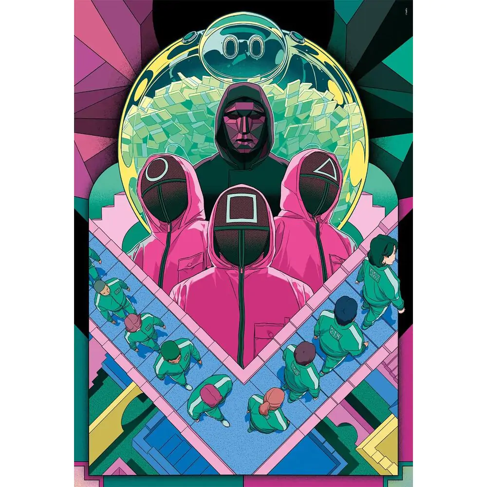 The Squid Game 2 puzzle 1000 dílků fotografii produktu