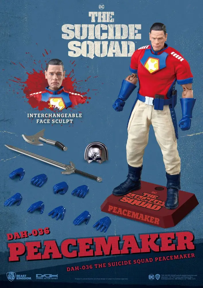 The Suicide Squad Dynamic 8ction Heroes Akční figurka 1/9 Peacemaker 20 cm fotografii produktu