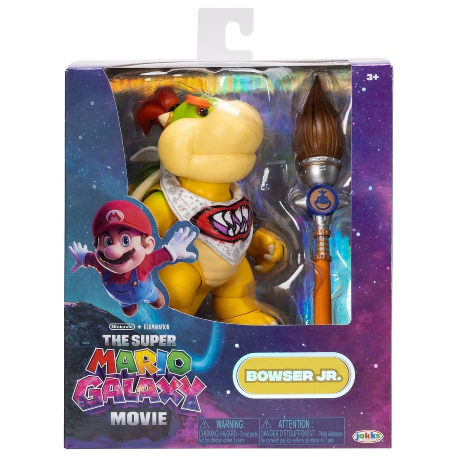 Sběratelská figurka Bowser Jr. z filmu Super Mario Galaxy Movie 13 cm fotografii produktu