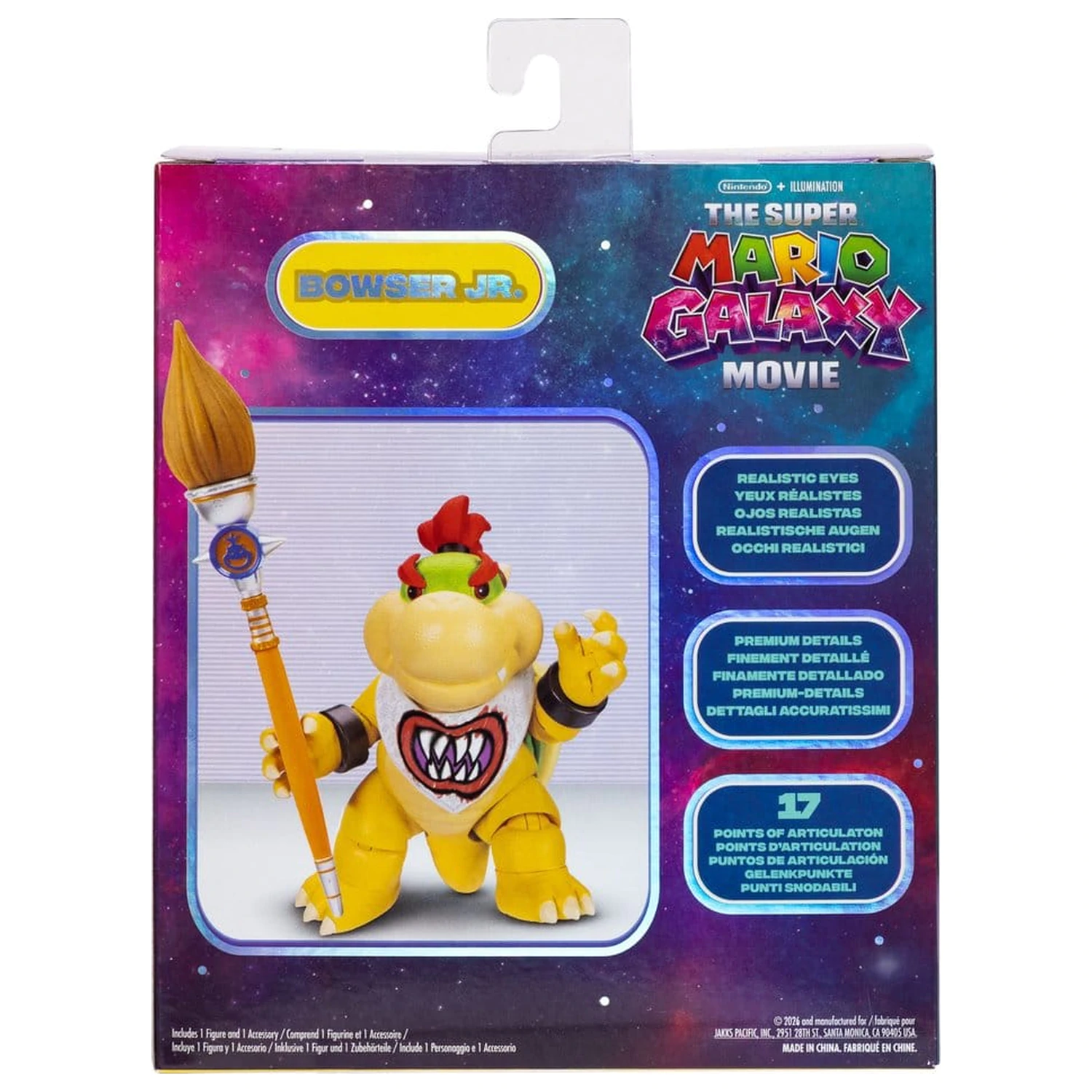 Sběratelská figurka Bowser Jr. z filmu Super Mario Galaxy Movie 13 cm fotografii produktu