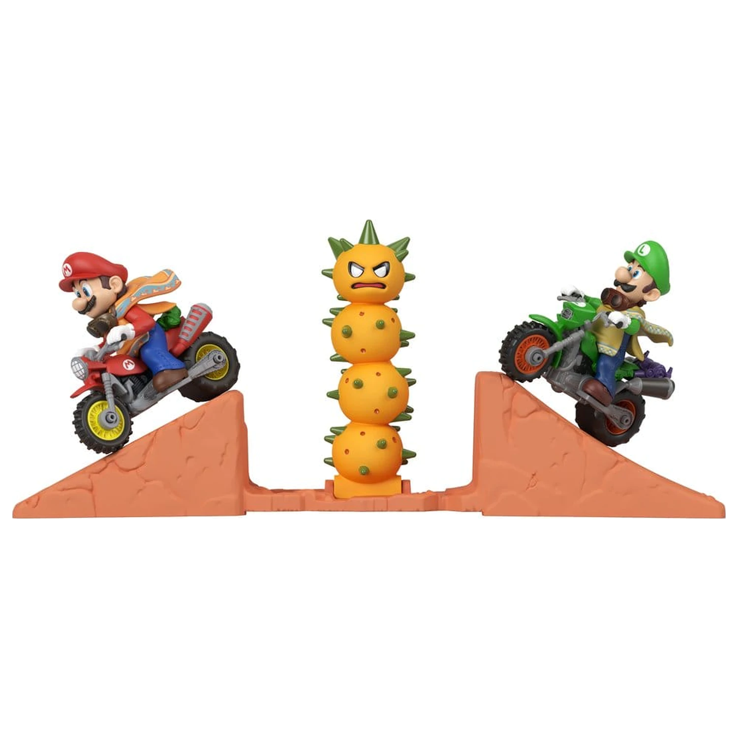 The Super Mario Galaxy Movie Hot Wheels hrací set Mario & Luigi Desert Jump fotografii produktu