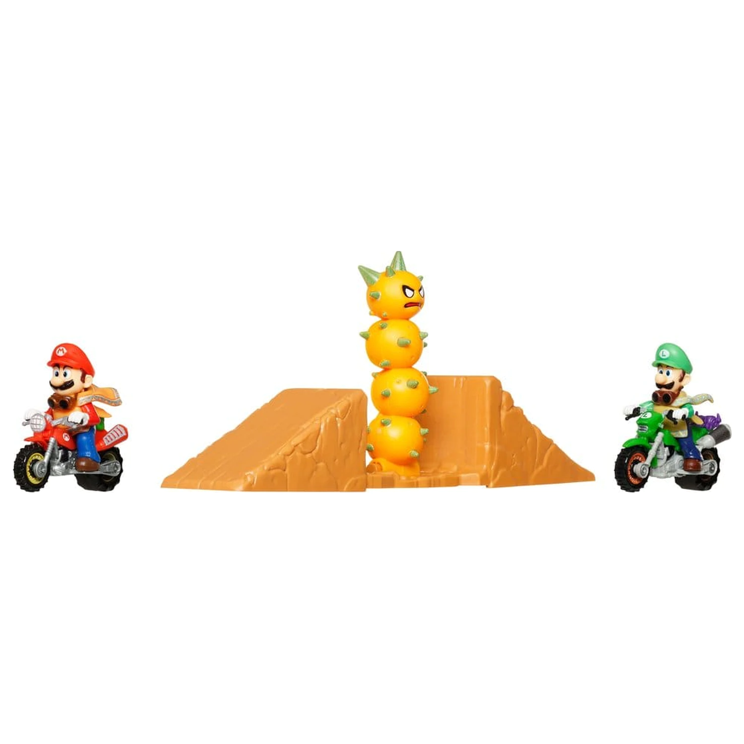 The Super Mario Galaxy Movie Hot Wheels hrací set Mario & Luigi Desert Jump fotografii produktu