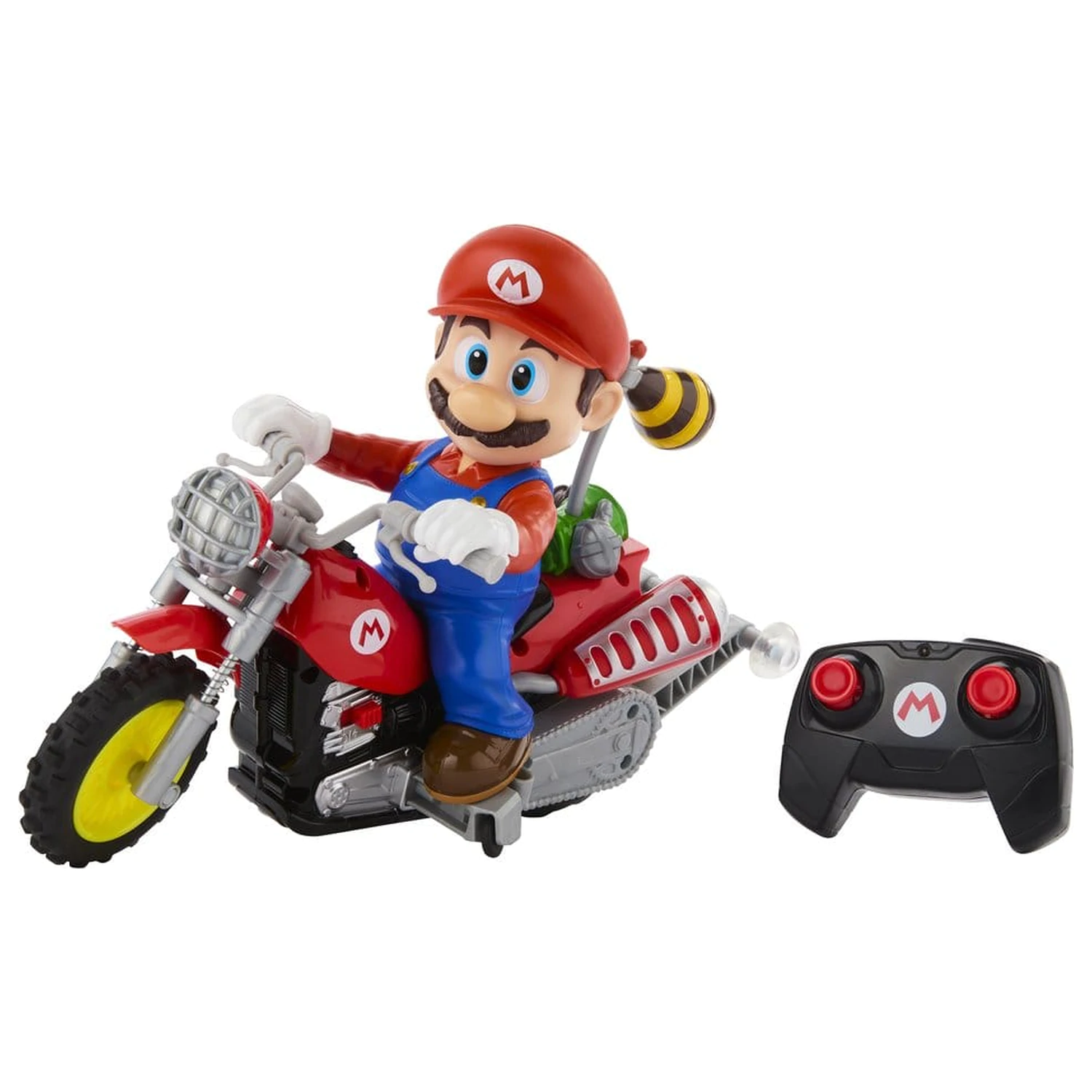 The Super Mario Galaxy Movie Hot Wheels RC Vozidlo Mario Wheelie Motocross fotografii produktu