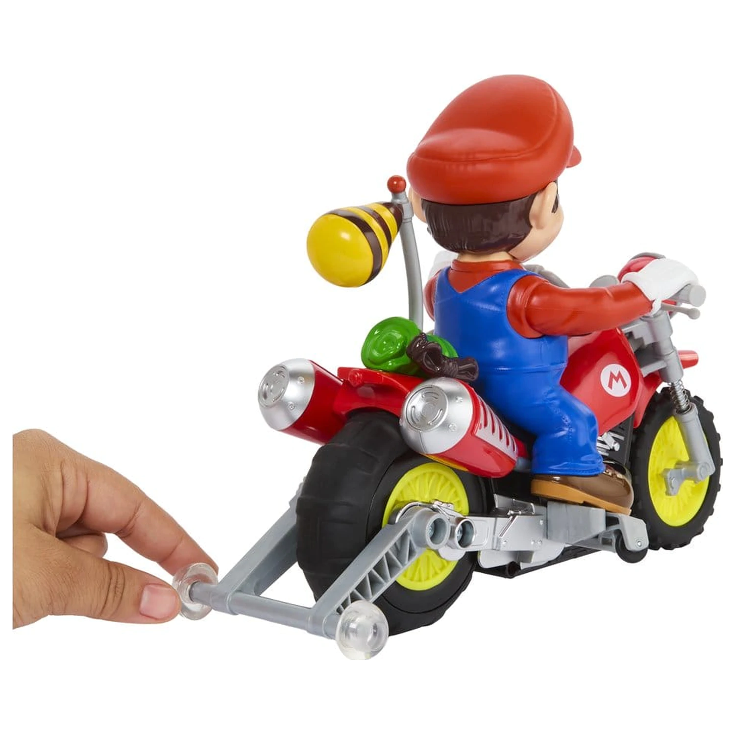 The Super Mario Galaxy Movie Hot Wheels RC Vozidlo Mario Wheelie Motocross fotografii produktu