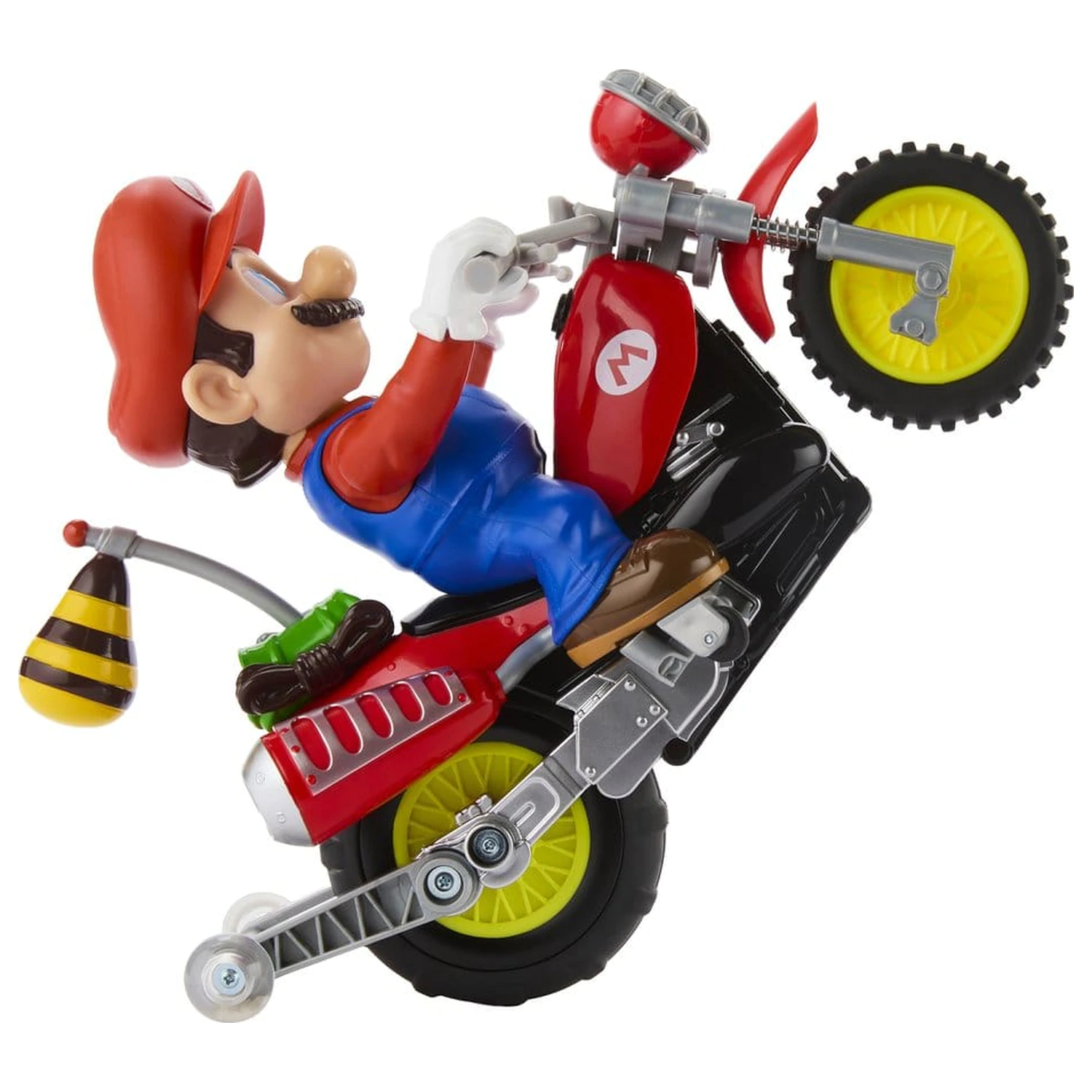 The Super Mario Galaxy Movie Hot Wheels RC Vozidlo Mario Wheelie Motocross fotografii produktu