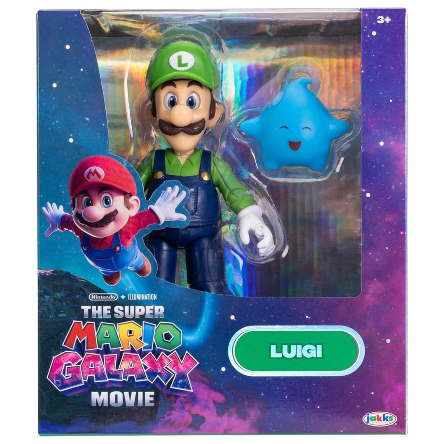 The Super Mario Galaxy Movie akční figurka Luigi 13 cm fotografii produktu
