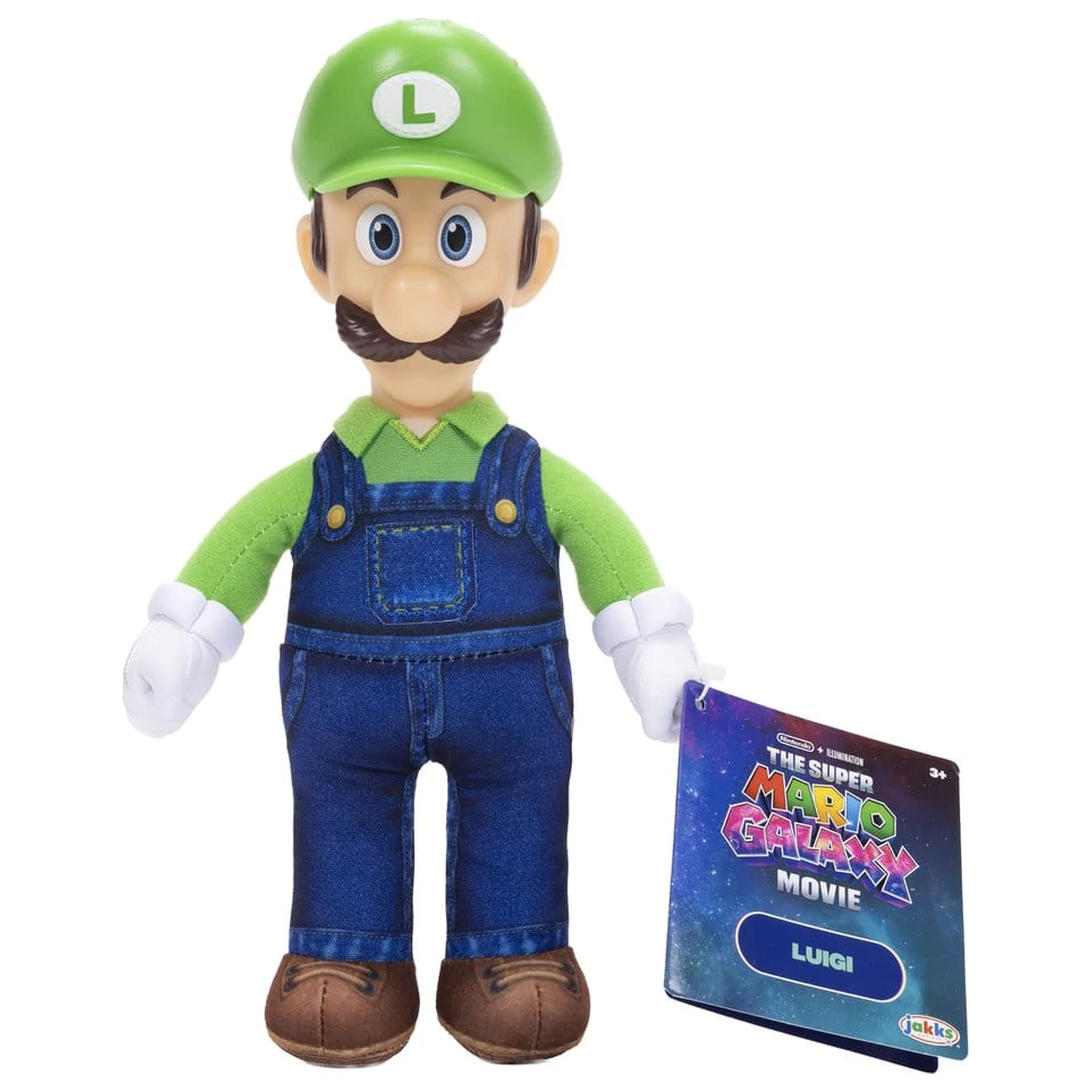 The Super Mario Galaxy Movie Plyšová figurka Luigi 23 cm fotografii produktu
