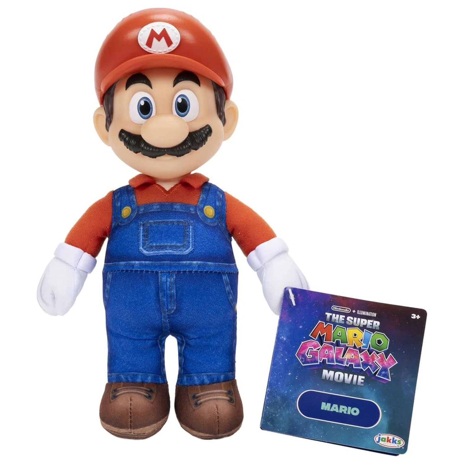 The Super Mario Galaxy The Movie Plyšová figurka Mario 22 cm fotografii produktu