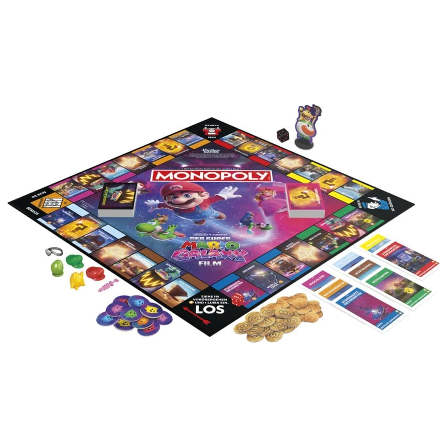 The Super Mario Galaxy Movie Monopoly Desková hra *Německá verze* fotografii produktu