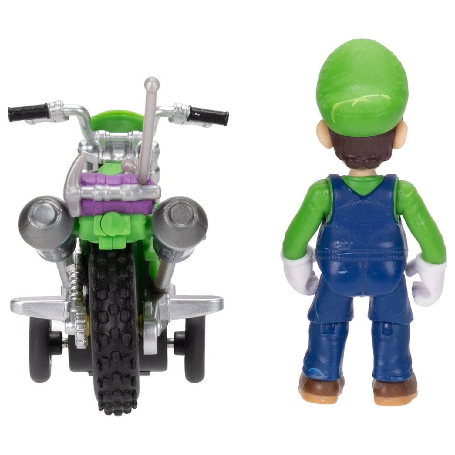 Super Mario figurka a motocykl hračka - Luigi fotografii produktu