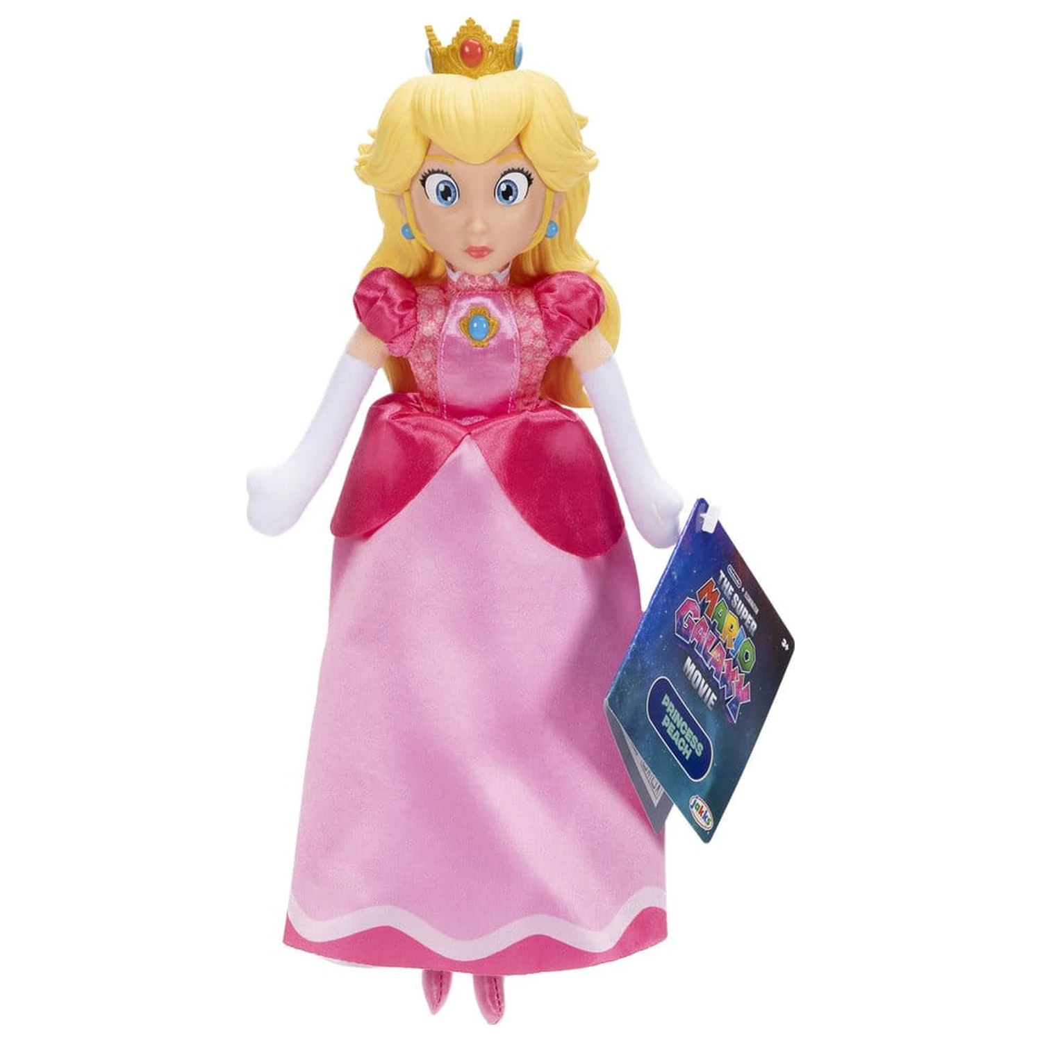 The Super Mario Galaxy Movie plyšová figurka Princess Peach 25 cm fotografii produktu