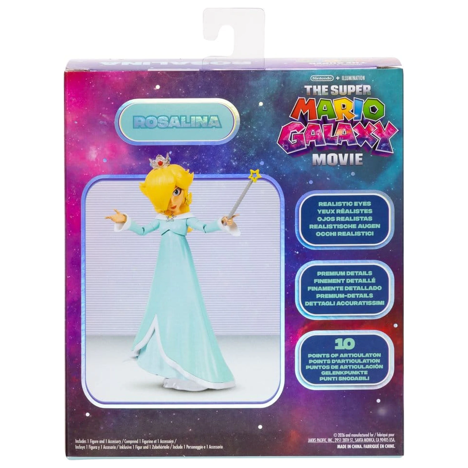 The Super Mario Galaxy Movie akční figurka Rosalina 13 cm fotografii produktu