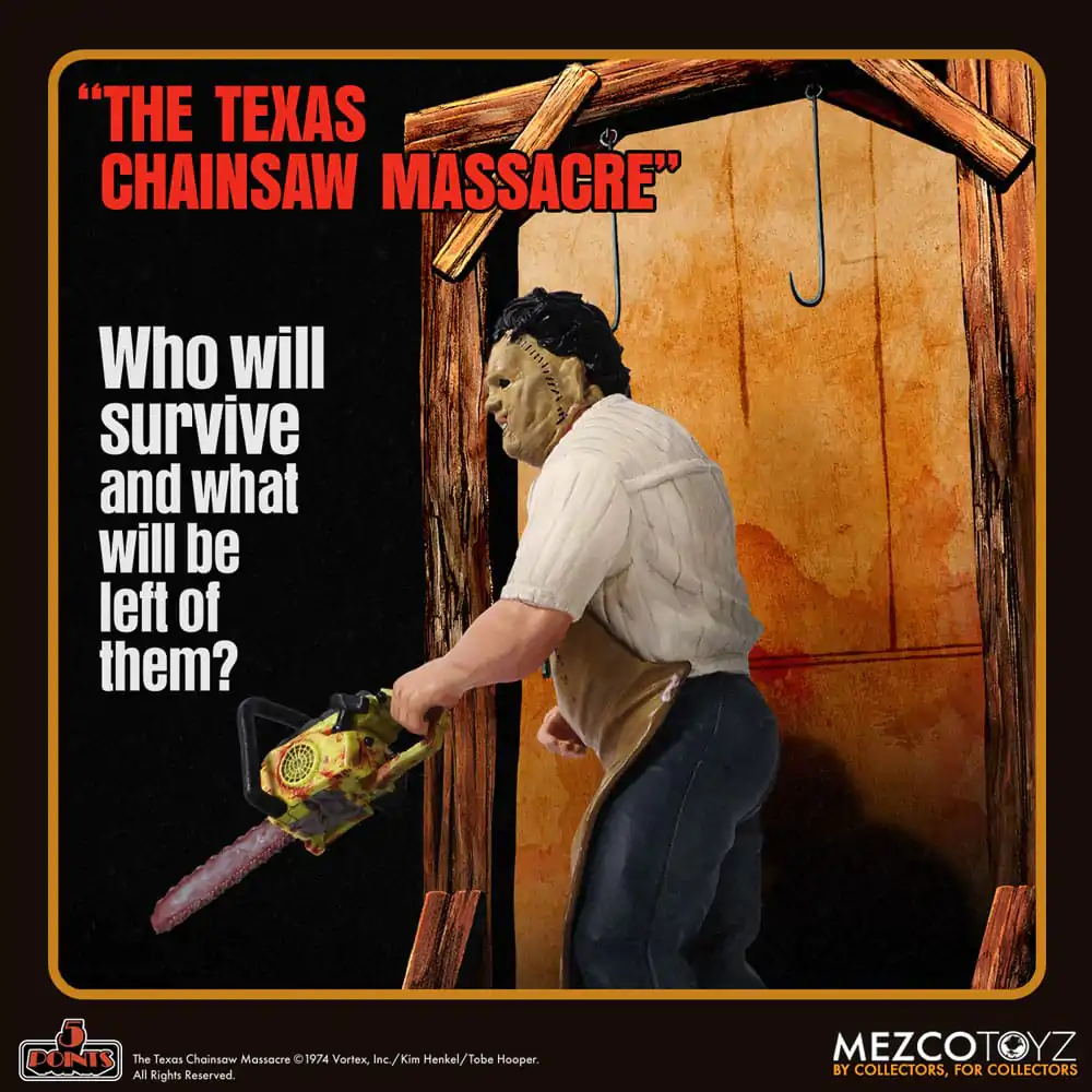 The Texas Chain Saw Massacre (1974) 5 Points Akční figurka Leatherface 10 cm fotografii produktu
