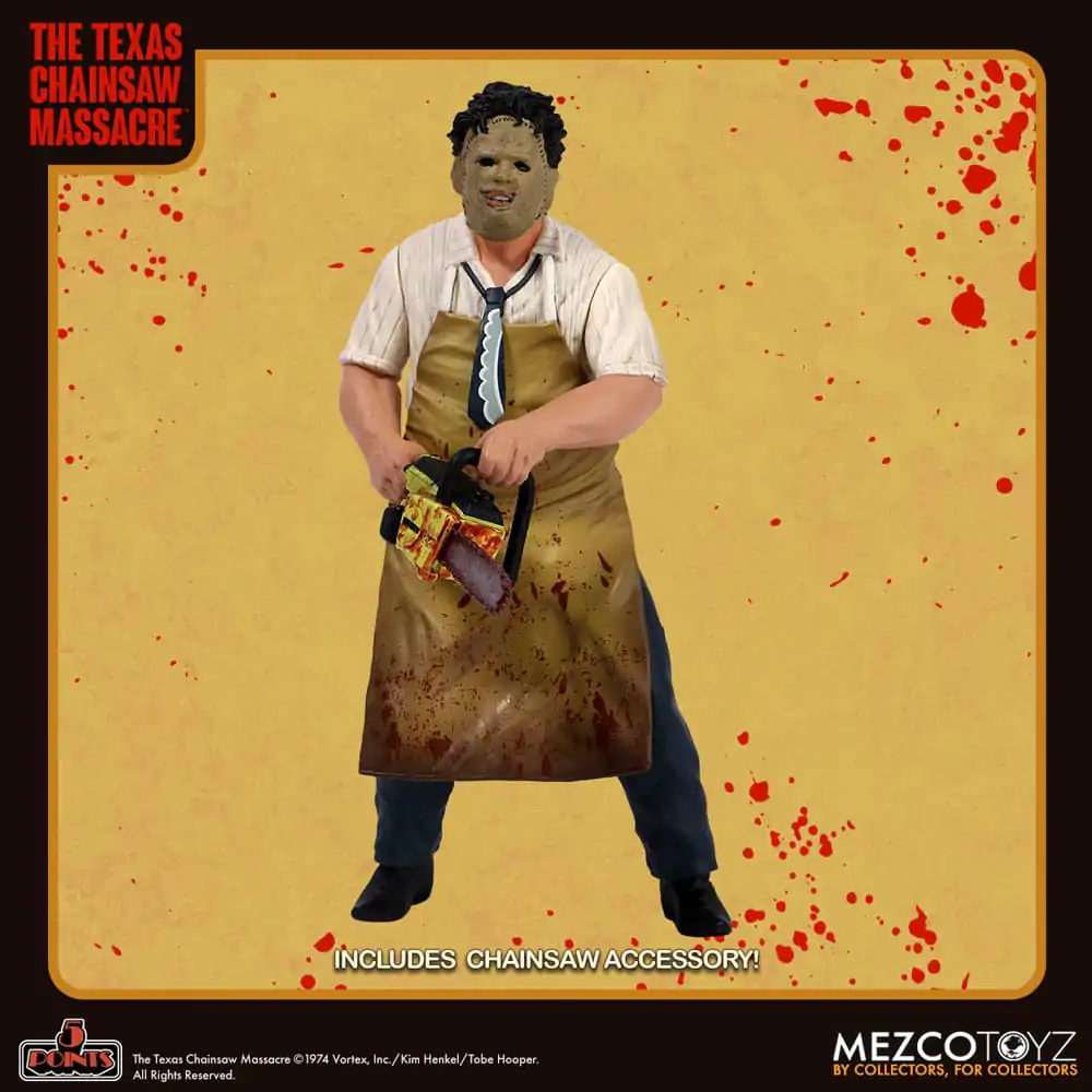 The Texas Chain Saw Massacre (1974) 5 Points Akční figurka Leatherface 10 cm fotografii produktu