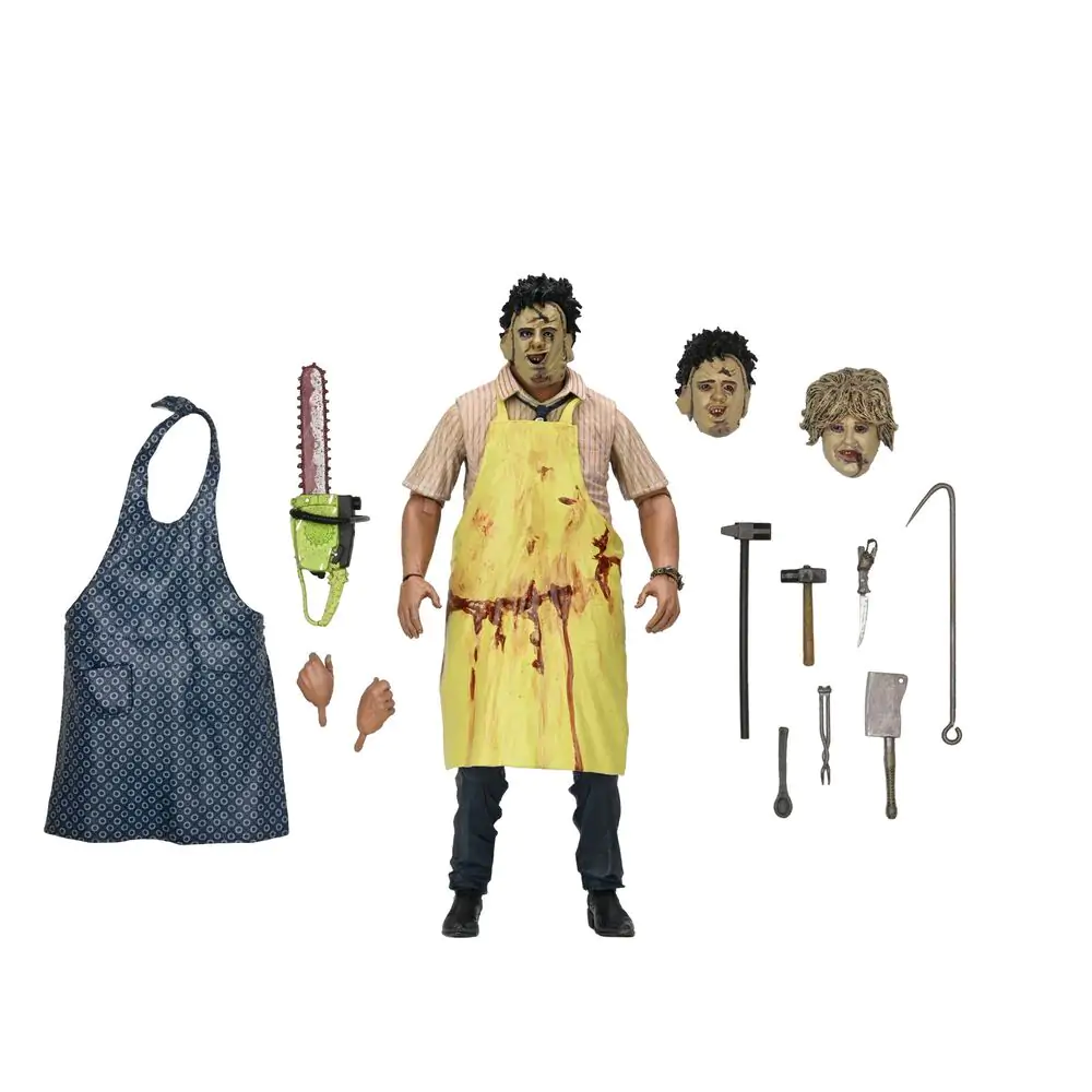 The Texas Chainsaw Massacre 50th Anniversary Leatherface figurka 18 cm fotografii produktu