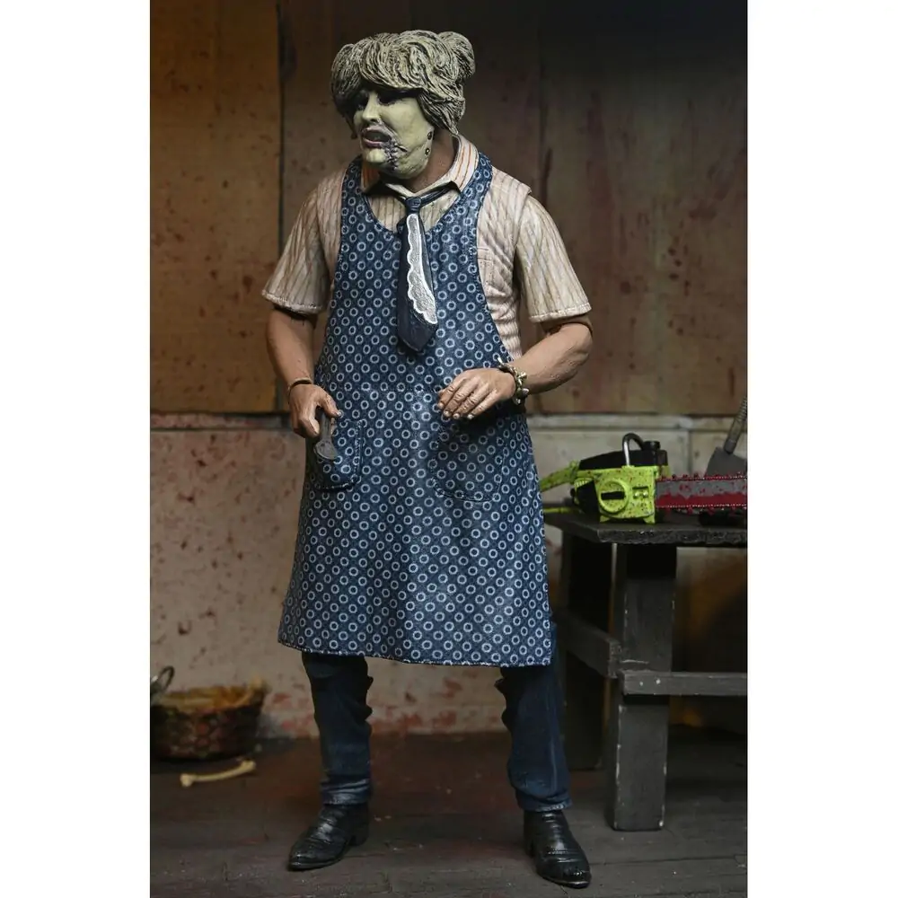 The Texas Chainsaw Massacre 50th Anniversary Leatherface figurka 18 cm fotografii produktu