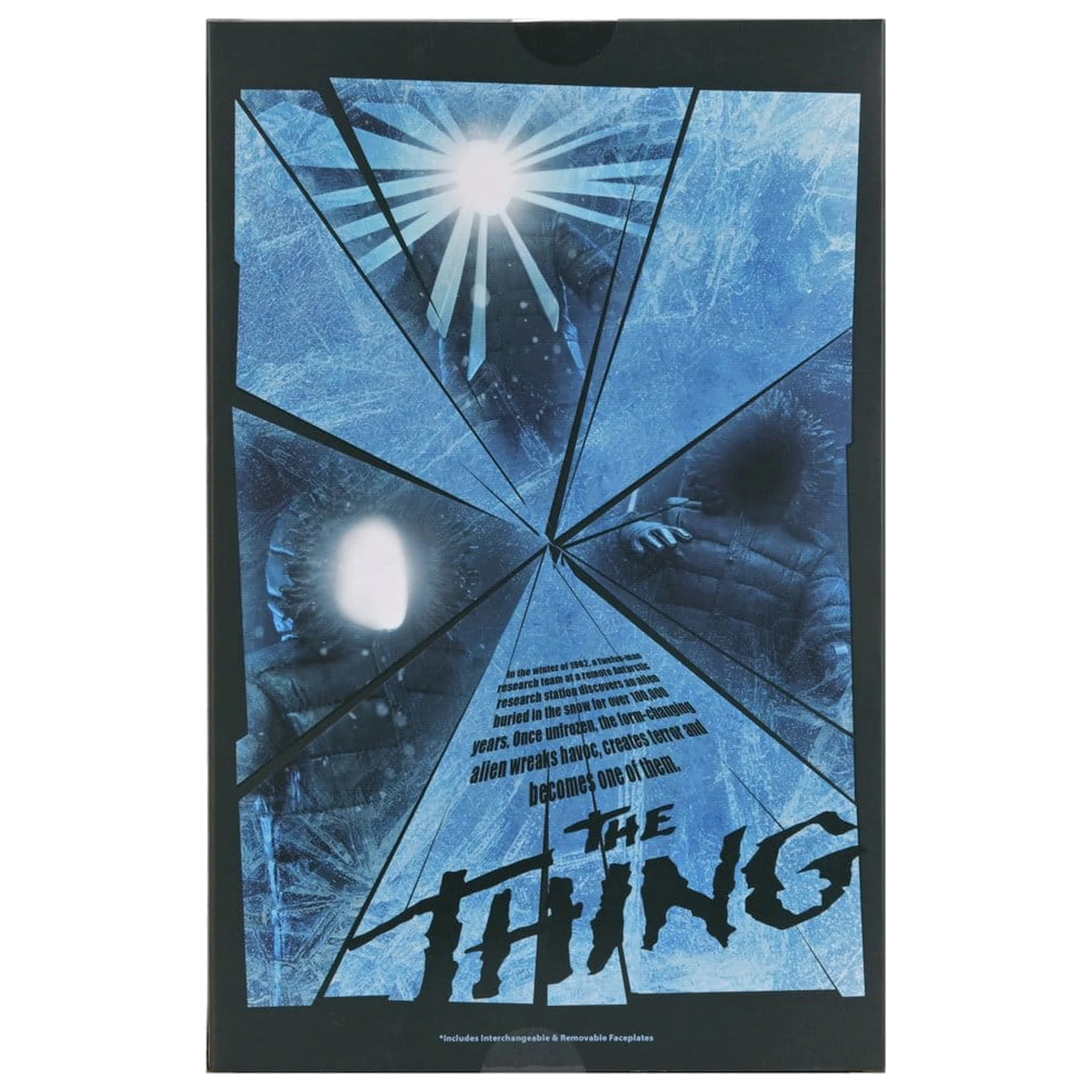 The Thing Clothed Akční figurka The Thing Poster Series 18 cm fotografii produktu