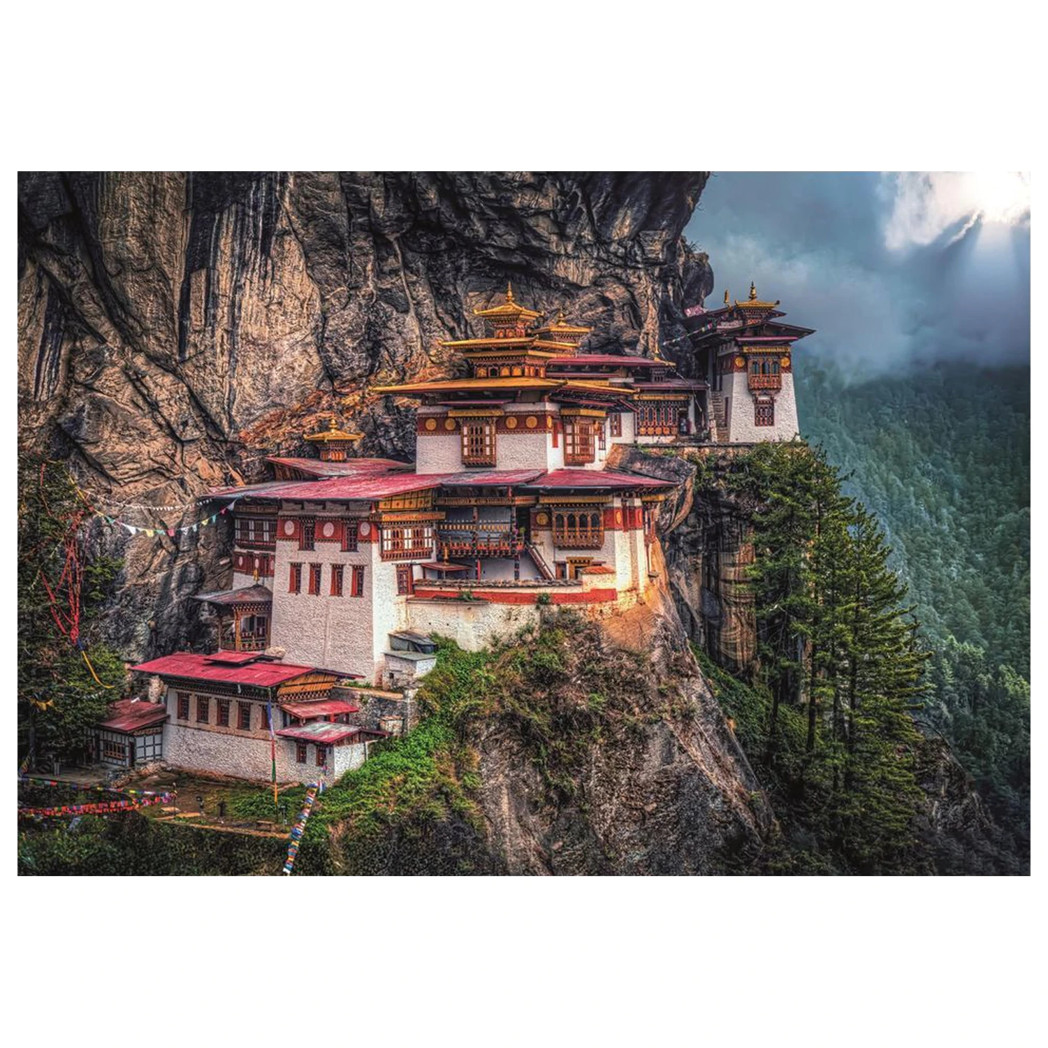 The Tiger'S Nest puzzle 500 dílků fotografii produktu