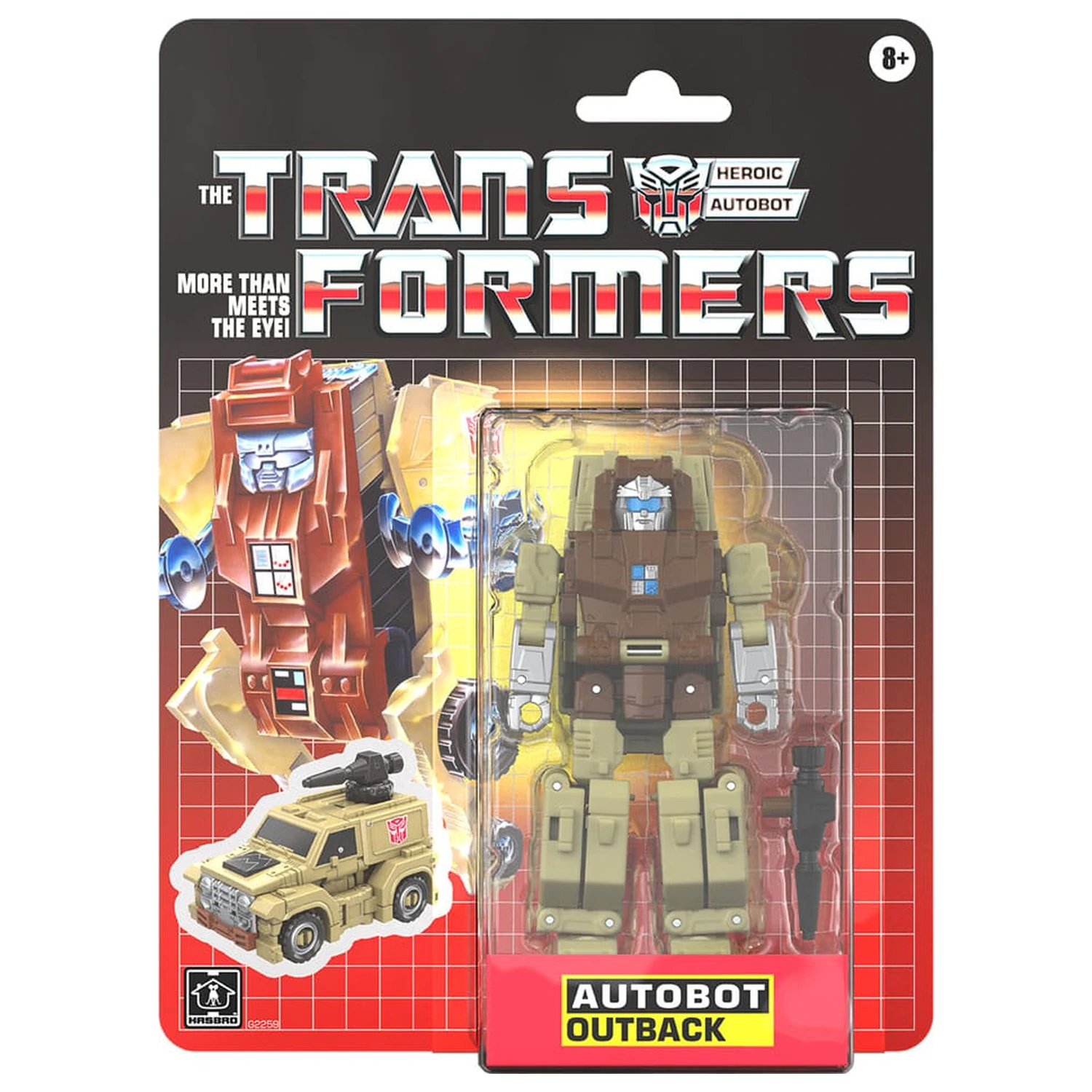 The Transformers Retro G1 Akční figurka Autobot Outback 13 cm fotografii produktu