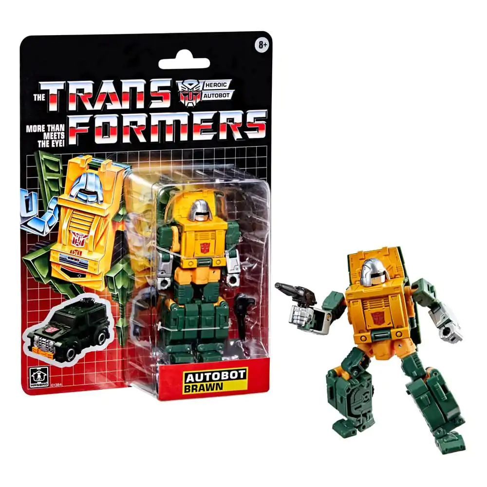 The Transformers Retro G1 akční figurka Autobot Brawn 13 cm fotografii produktu