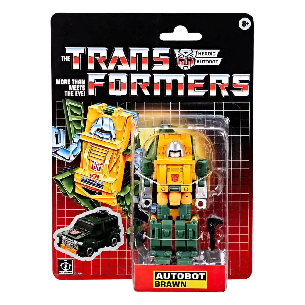 The Transformers Retro G1 akční figurka Autobot Brawn 13 cm fotografii produktu