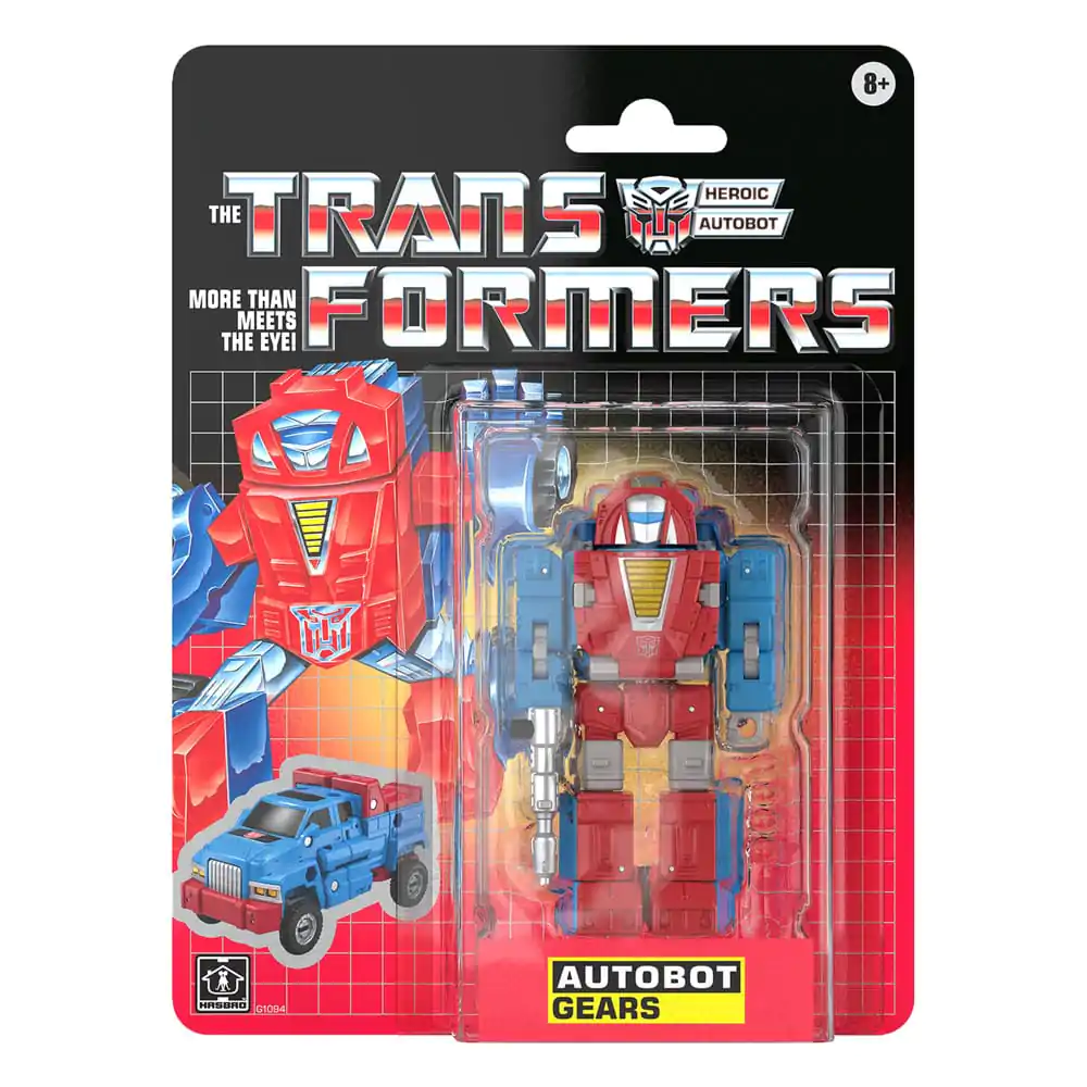 The Transformers Retro G1 Akční figurka Autobot Gears 12 cm fotografii produktu