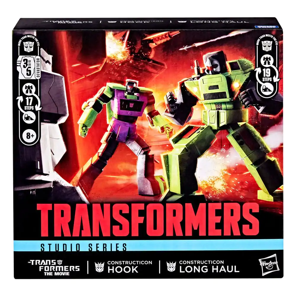The Transformers: The Movie akční figurka 2-Pack Constructicon Hook & Constructicon Long Haul 16 cm fotografii produktu