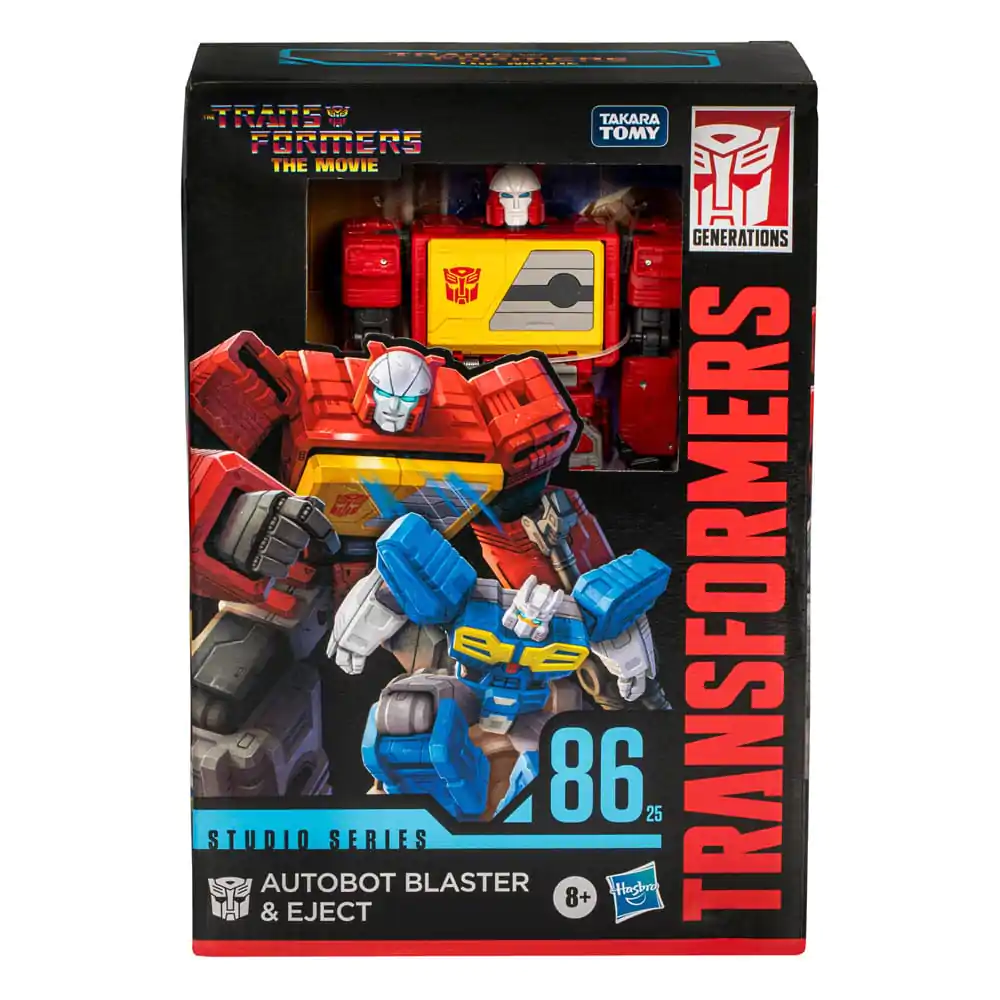 The Transformers: The Movie Generations Studio Series Voyager Class Akční figurka Autobot Blaster & Eject 16 cm fotografii produktu