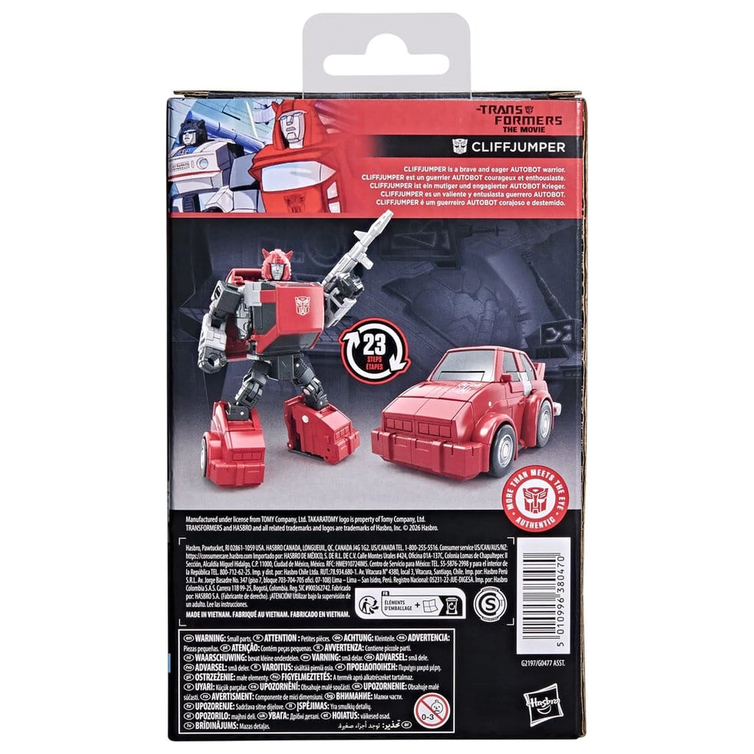 The Transformers: The Movie Studio Series Deluxe Class Akční figurka Cliffjumper 10 cm fotografii produktu