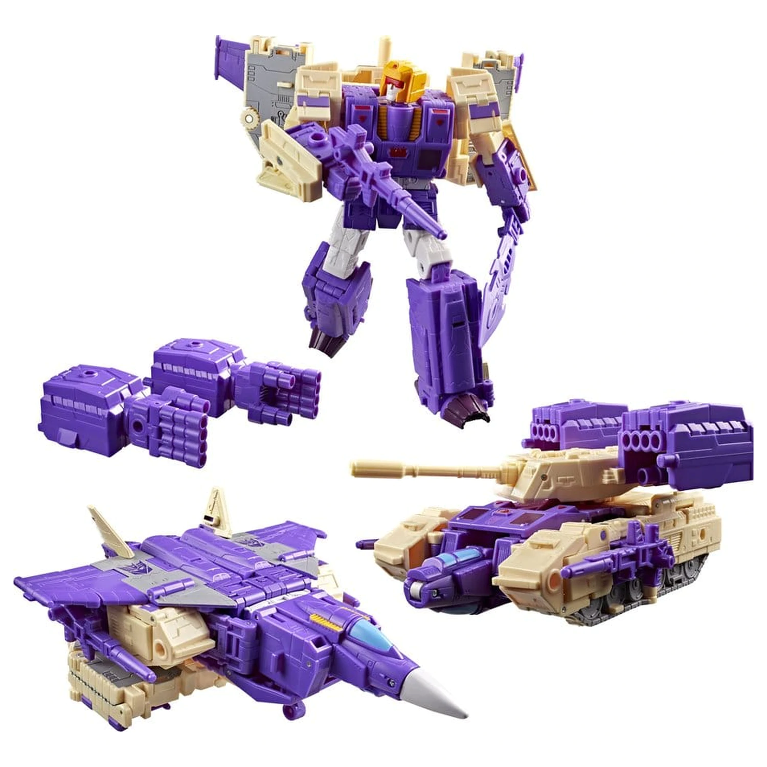 The Transformers: The Movie Studio Series Leader Class Akční figurka Blitzwing 18 cm fotografii produktu