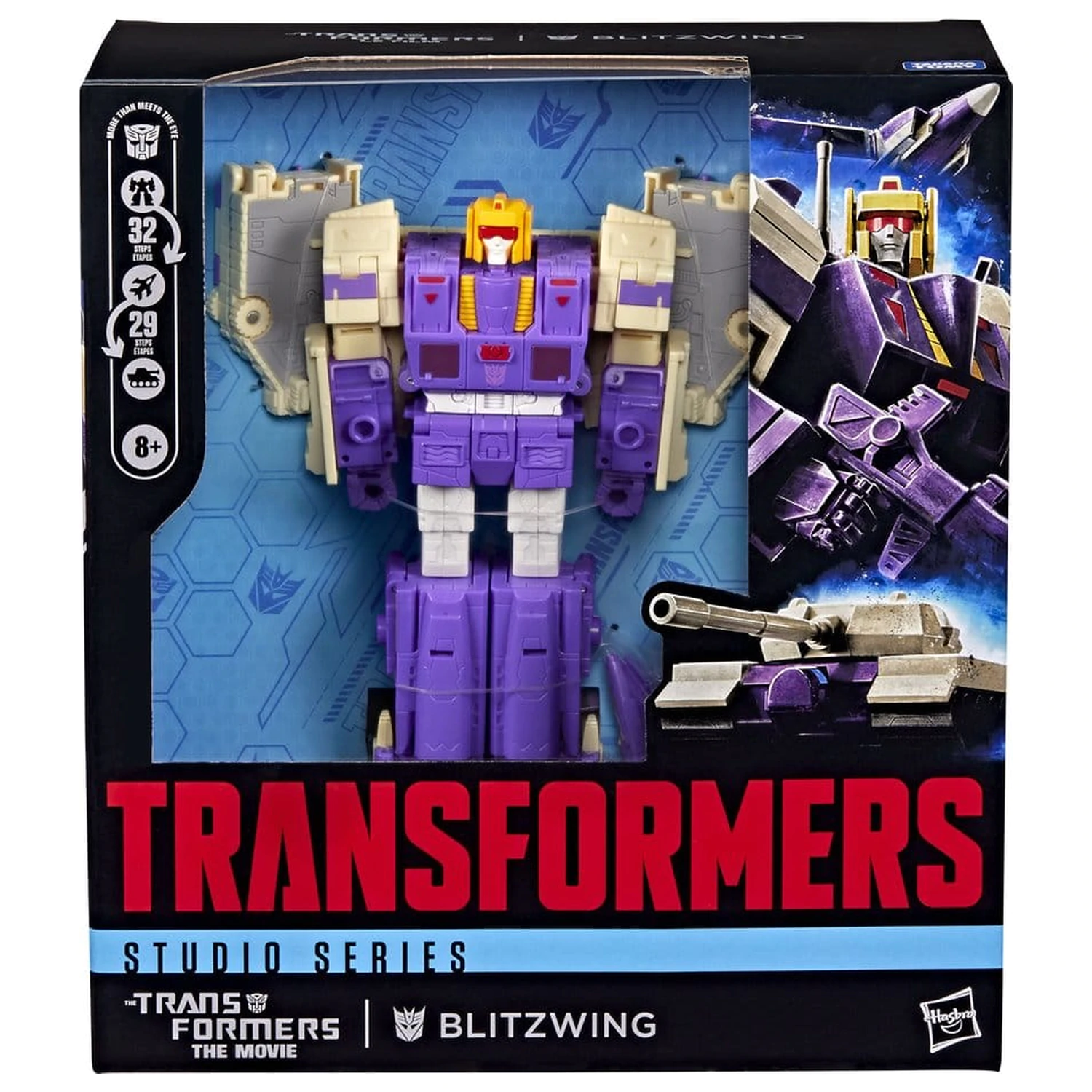 The Transformers: The Movie Studio Series Leader Class Akční figurka Blitzwing 18 cm fotografii produktu