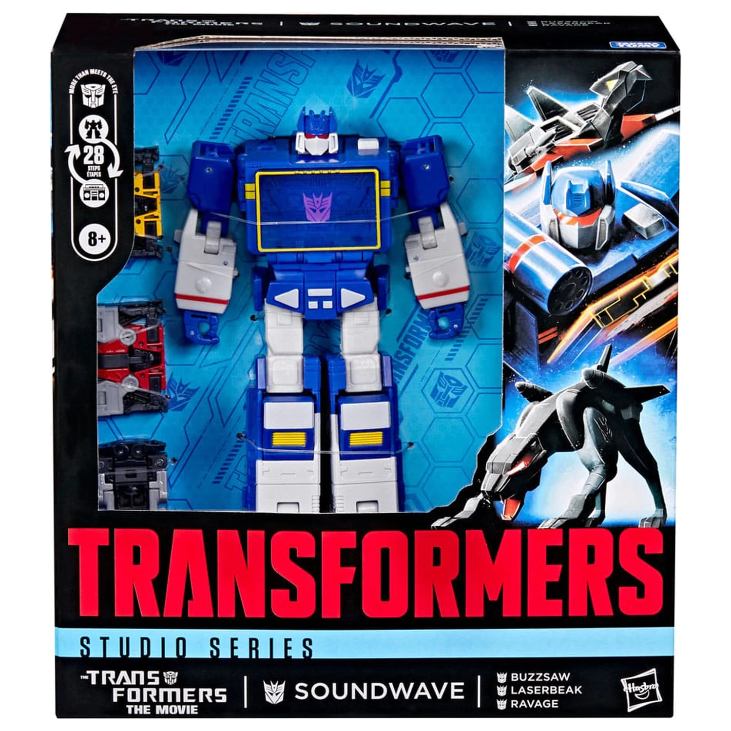 The Transformers: The Movie Studio Series Leader Class Akční figurka Soundwave 22 cm fotografii produktu