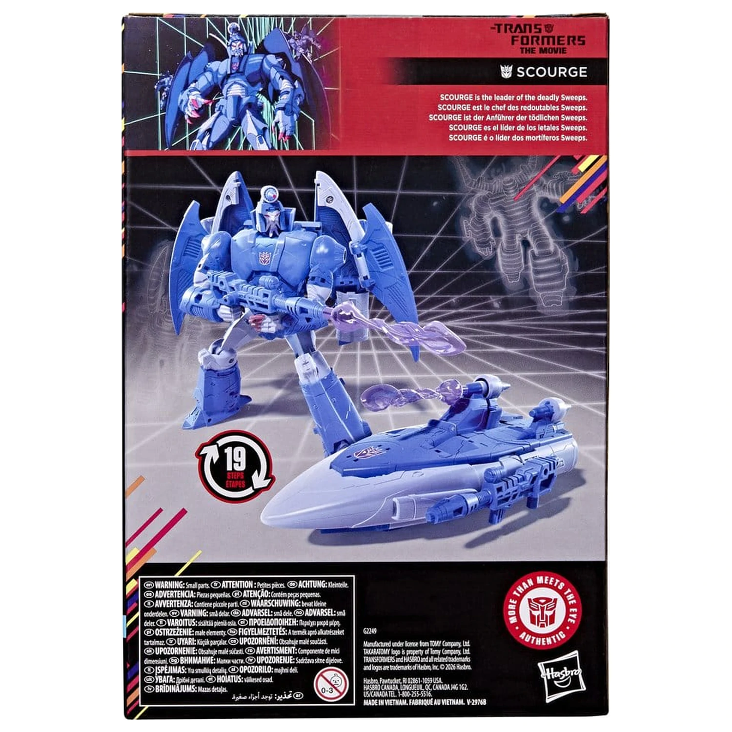 The Transformers: The Movie Studio Series Voyager Class akční figurka MTMTE Collection: Scourge 17 cm fotografii produktu