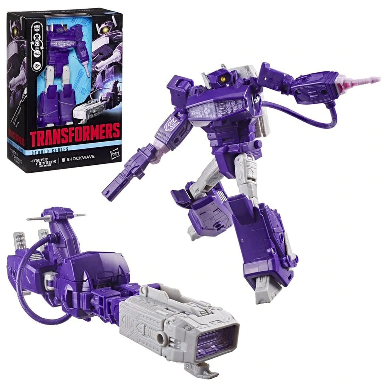 The Transformers: The Movie Studio Series Voyager Class akční figurka Shockwave 17 cm fotografii produktu