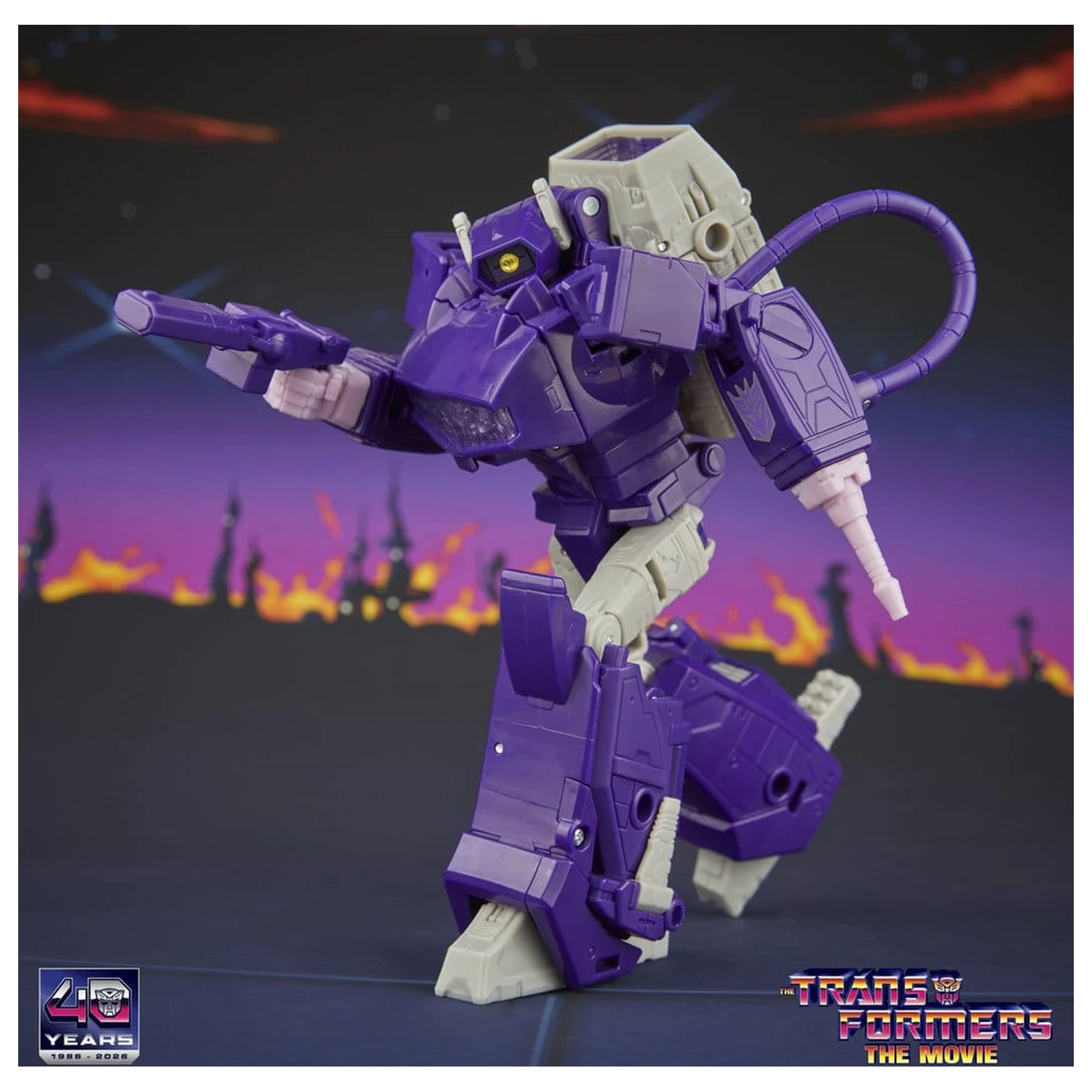 The Transformers: The Movie Studio Series Voyager Class akční figurka Shockwave 17 cm fotografii produktu