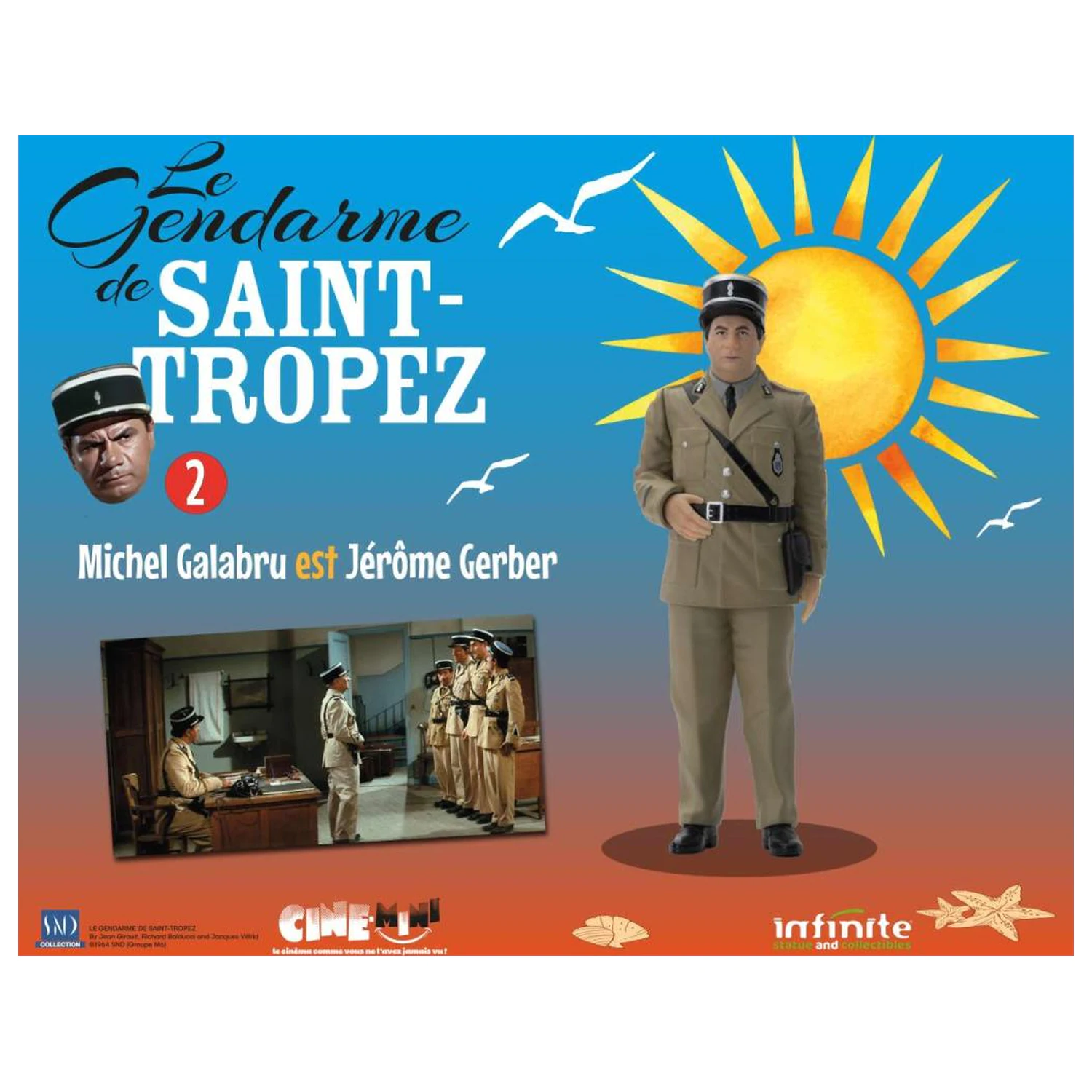 The Troops of St. Tropez Jérôme Gerber figurka 10cm fotografii produktu